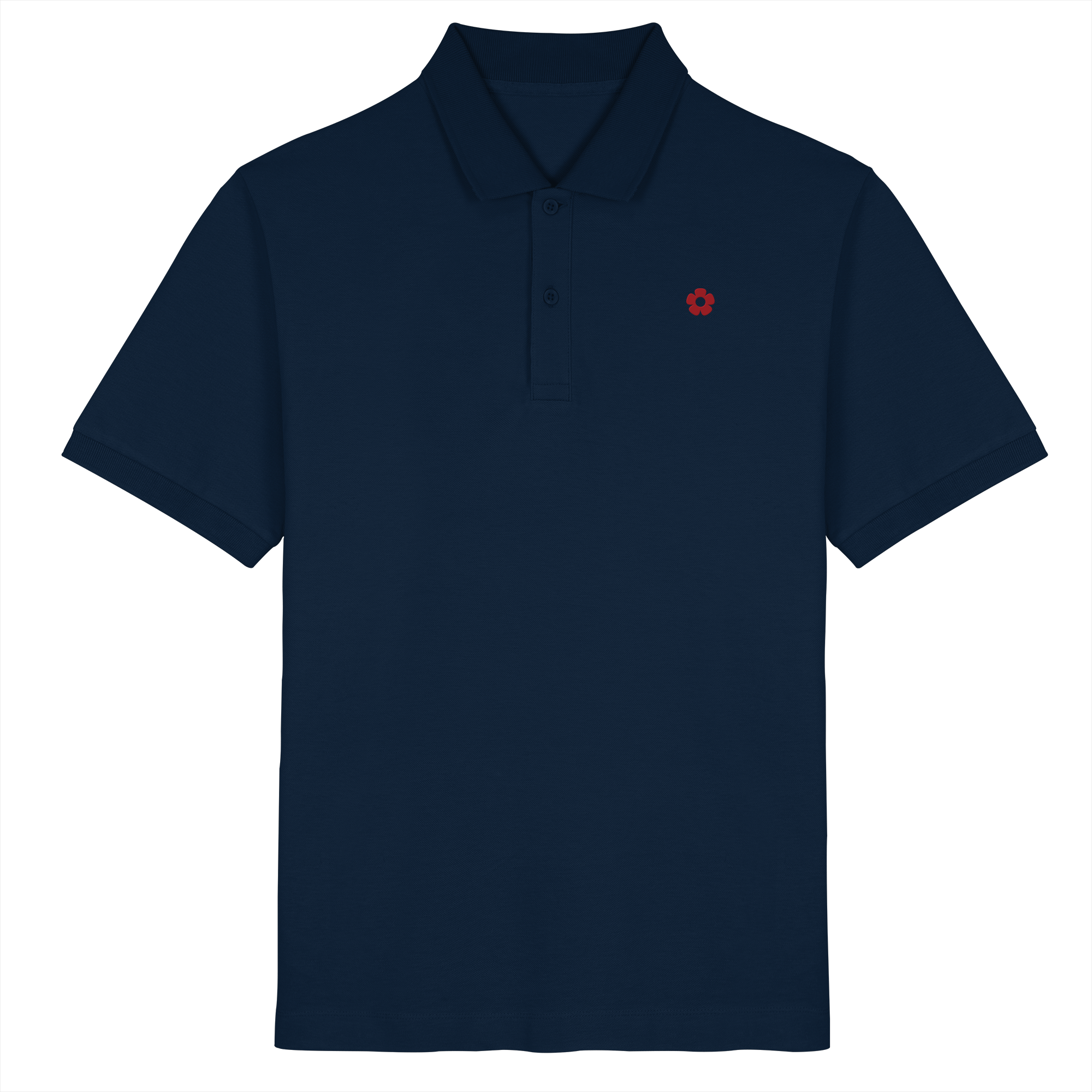 Polo Vera Redflower Classic — Bordado