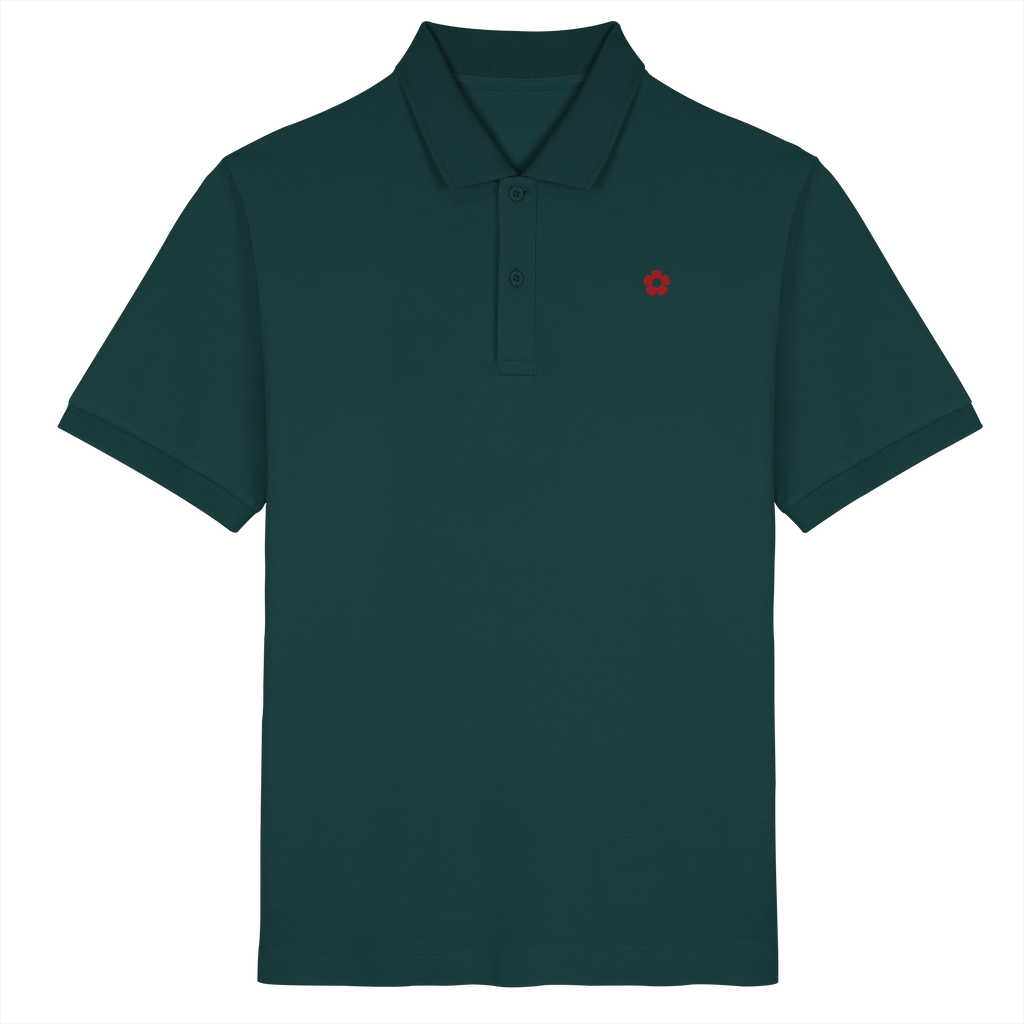 Polo Vera Redflower Classic — Bordado