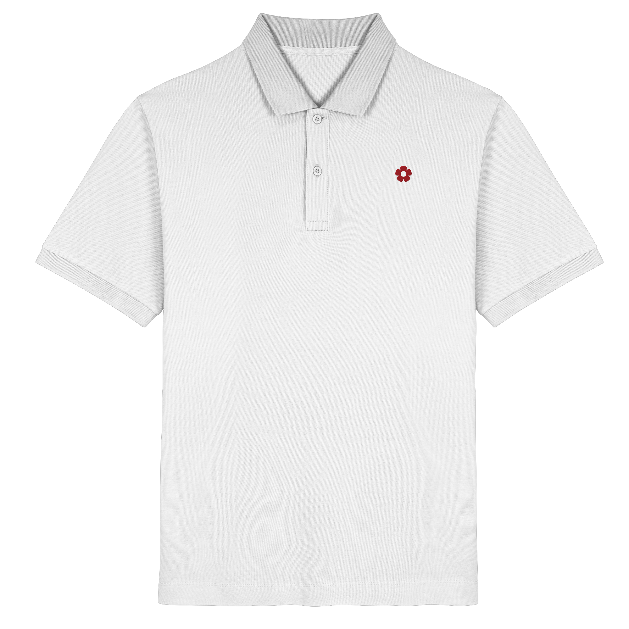 Polo Vera Redflower Classic — Bordado