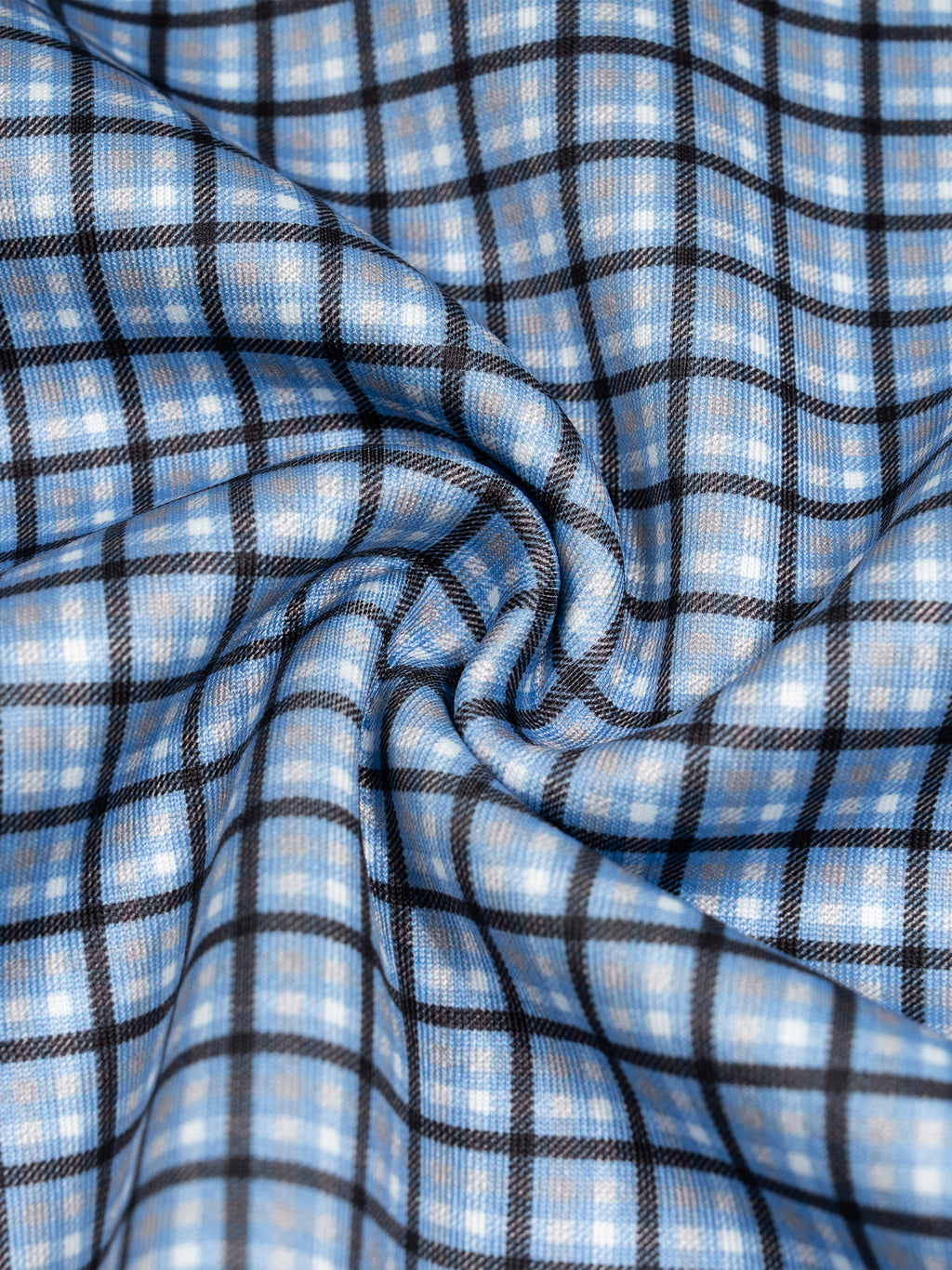 Unisex Plaid Quarter-Zip Sweatshirt