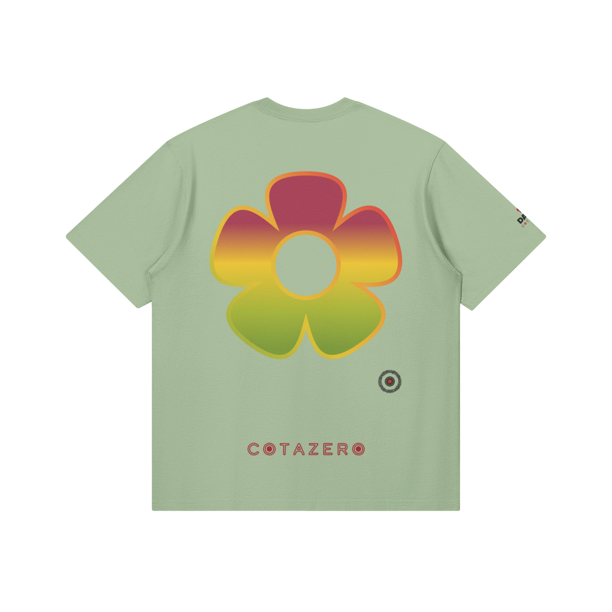 Camiseta de 240 gr/m²de ajuste clásico y hombros caídos de la serie Mango de DAWS perteneciente a la colección CotaZero.