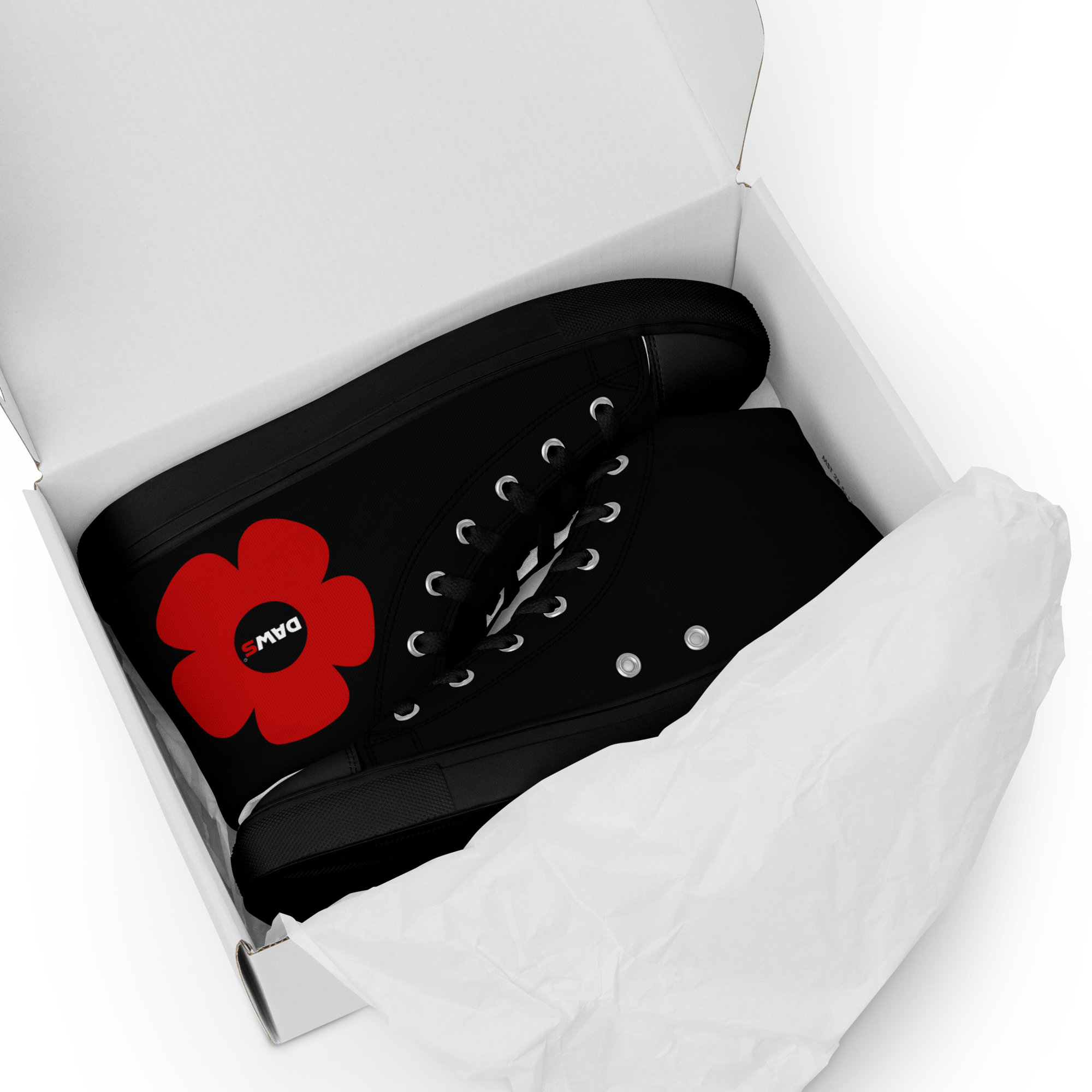 Zapatillas Vera Redflower Negras Hombre
