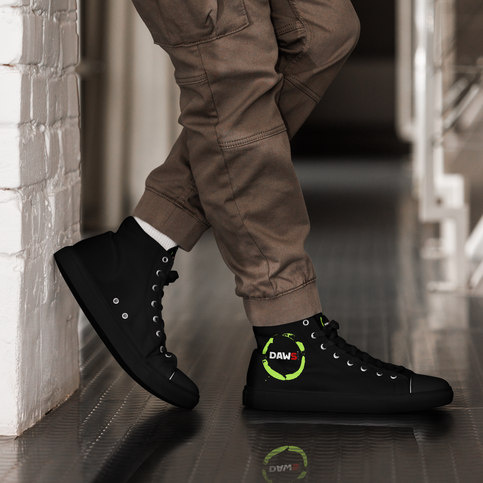 Zapatillas Lime Black Hombre