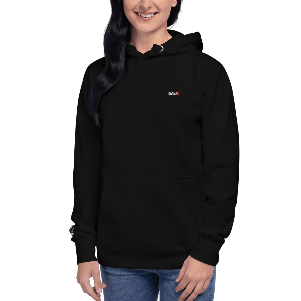 Sudadera DAWS Premium Bordada con capucha unisex color - Streetwear DAWS