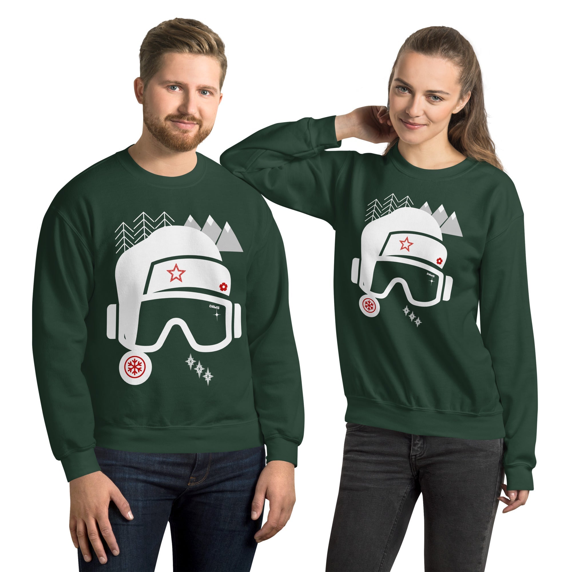 Sudadera Navidad DAWS unisex color - Streetwear DAWS