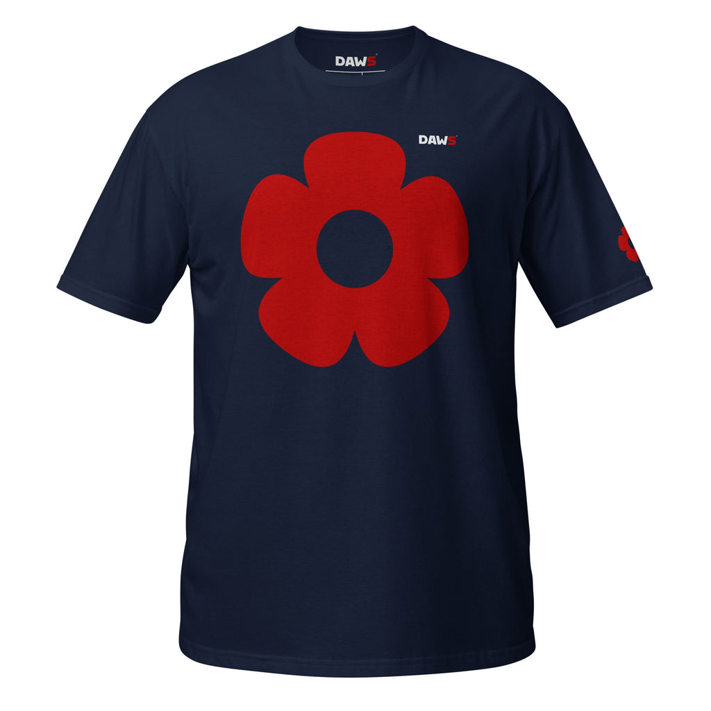 Camiseta Vera Redflower Softstyle unisex color - Streetwear DAWS