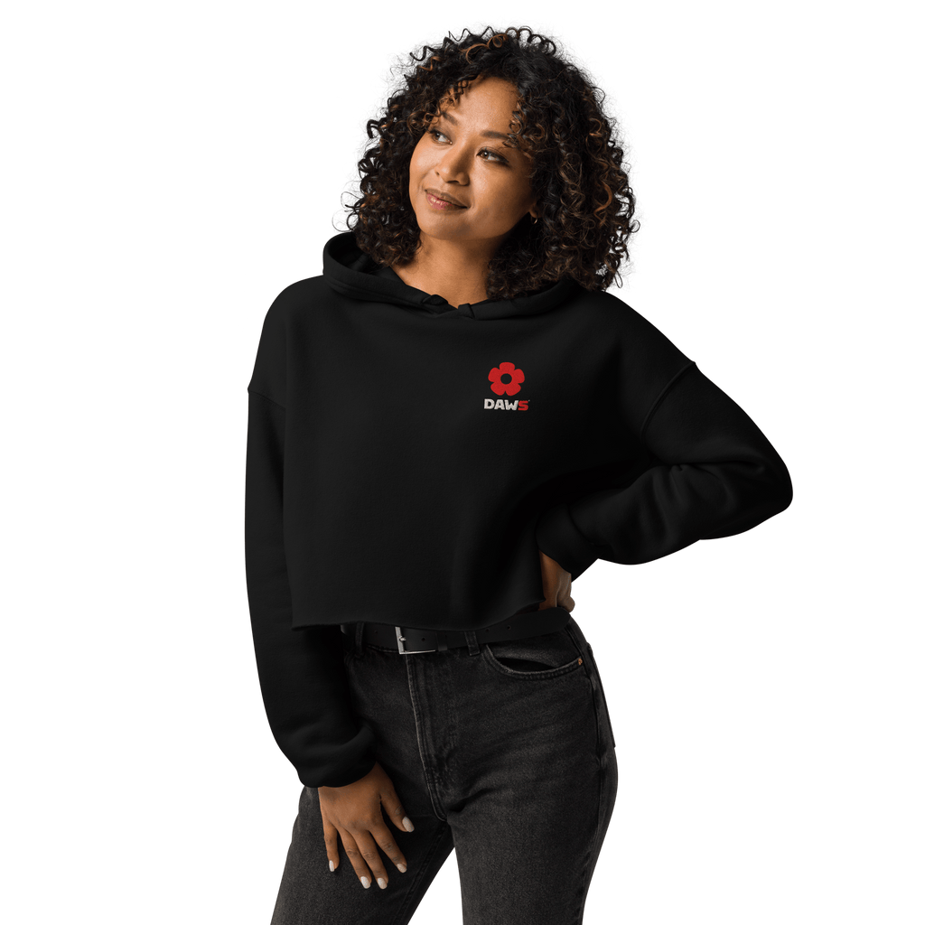 Sudadera corta Vera Redflower DAWS color - Streetwear DAWS