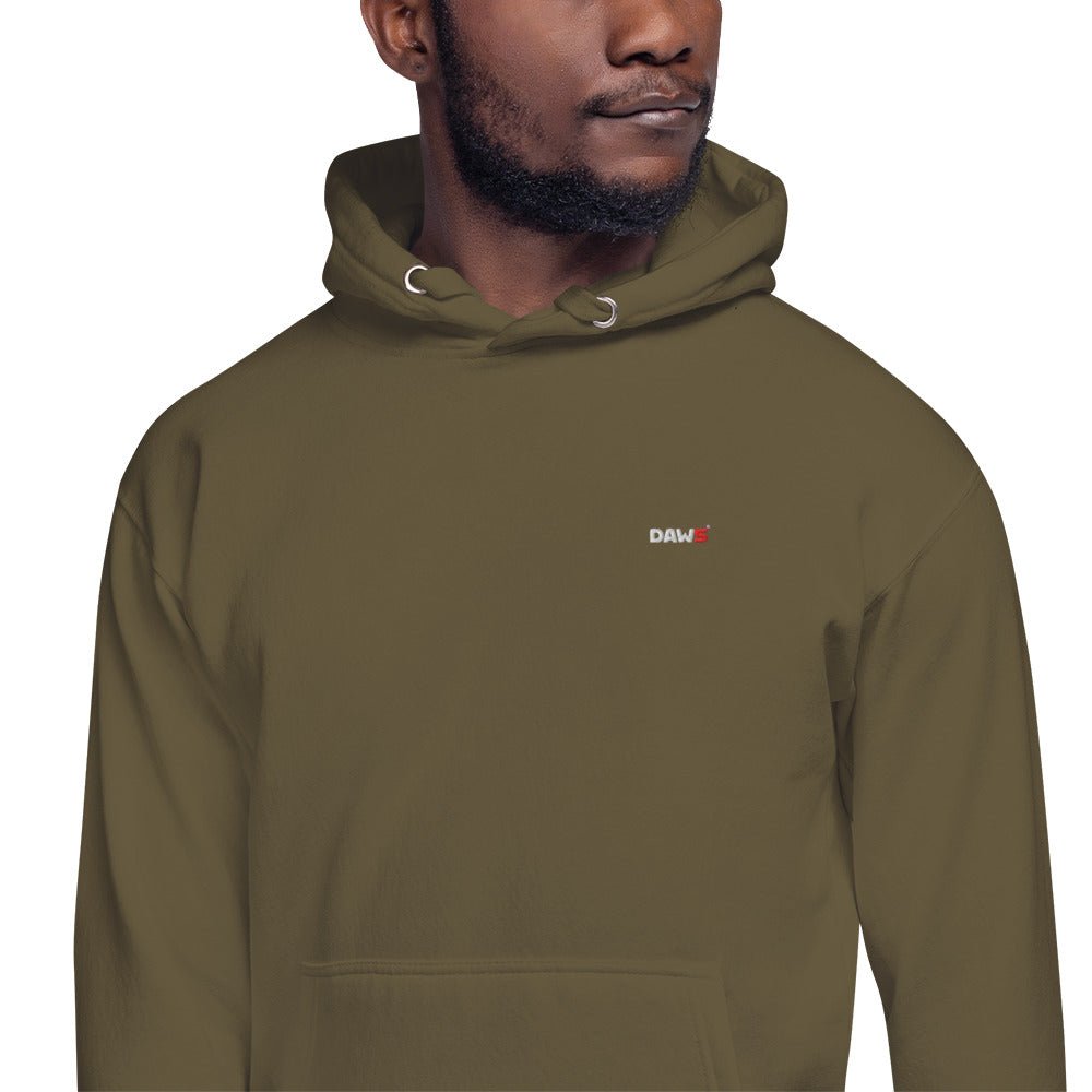 Sudadera DAWS Premium Bordada con capucha unisex color - Streetwear DAWS