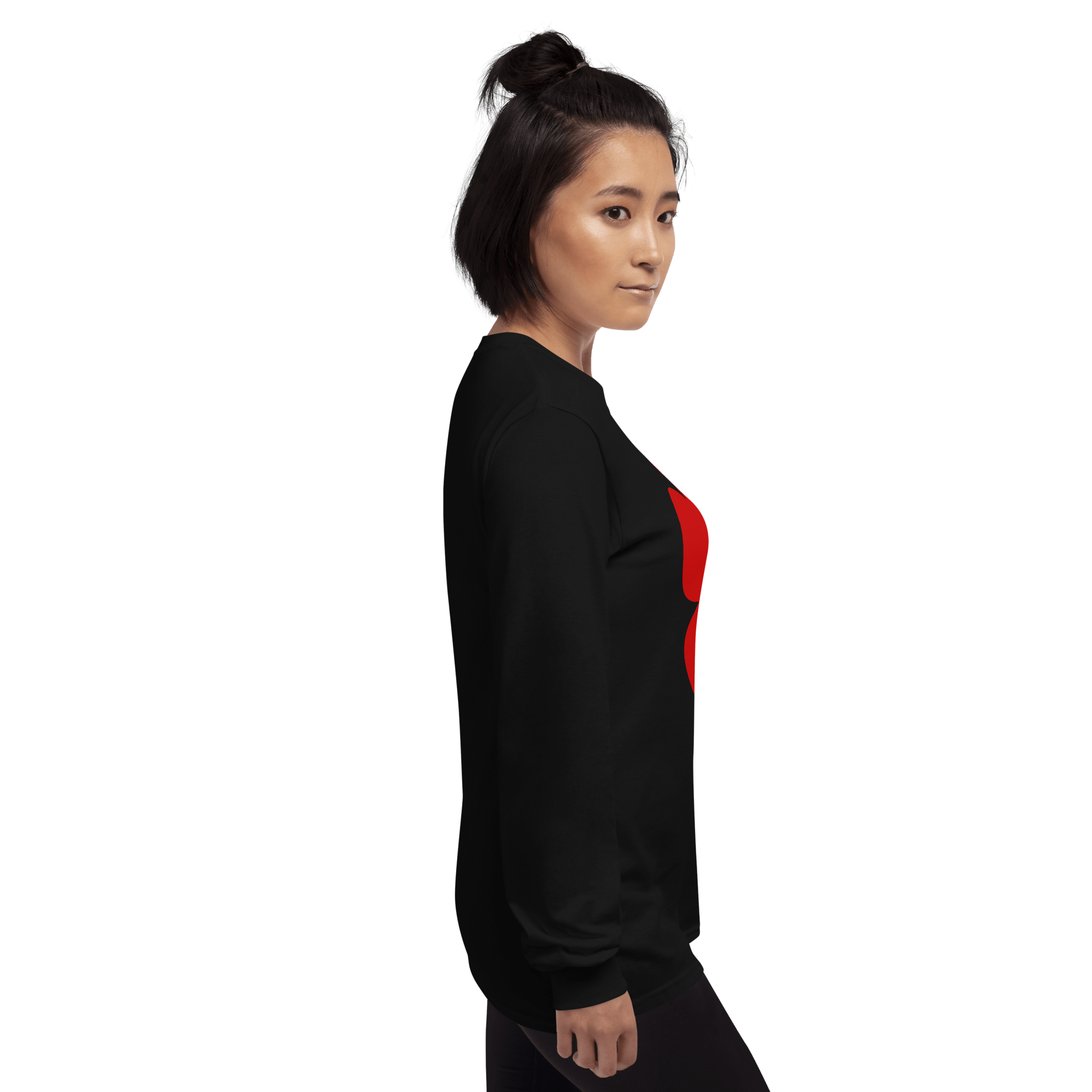 Camiseta Vera Redflower hombre manga larga color - Streetwear DAWS