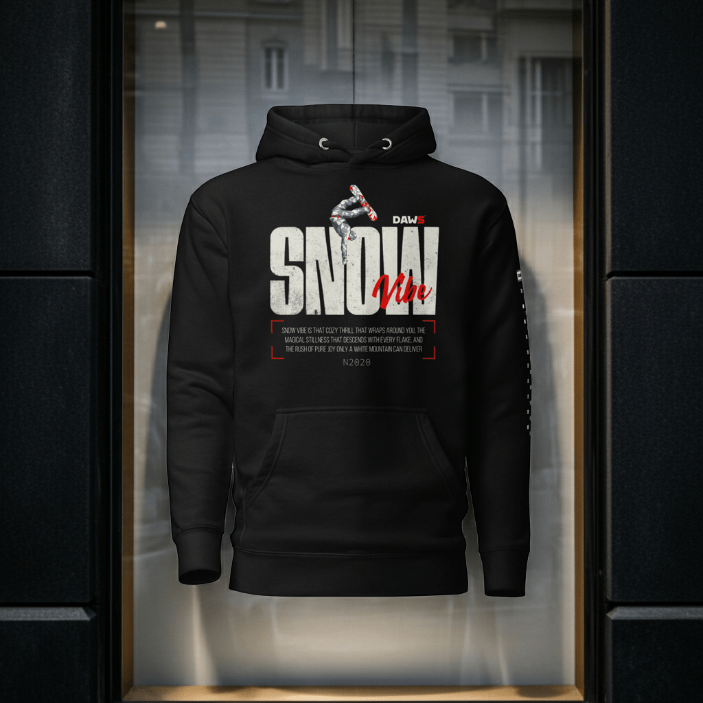 Sudadera SNOW Vibe DAWS N2020 con capucha color - Streetwear DAWS