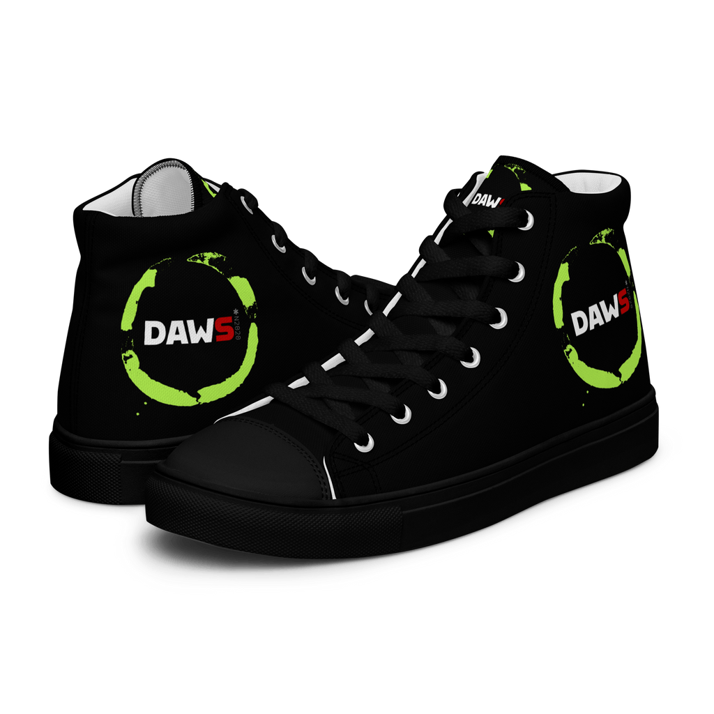Zapatillas Lime Black Hombre | Negro & Lima color - Streetwear DAWS