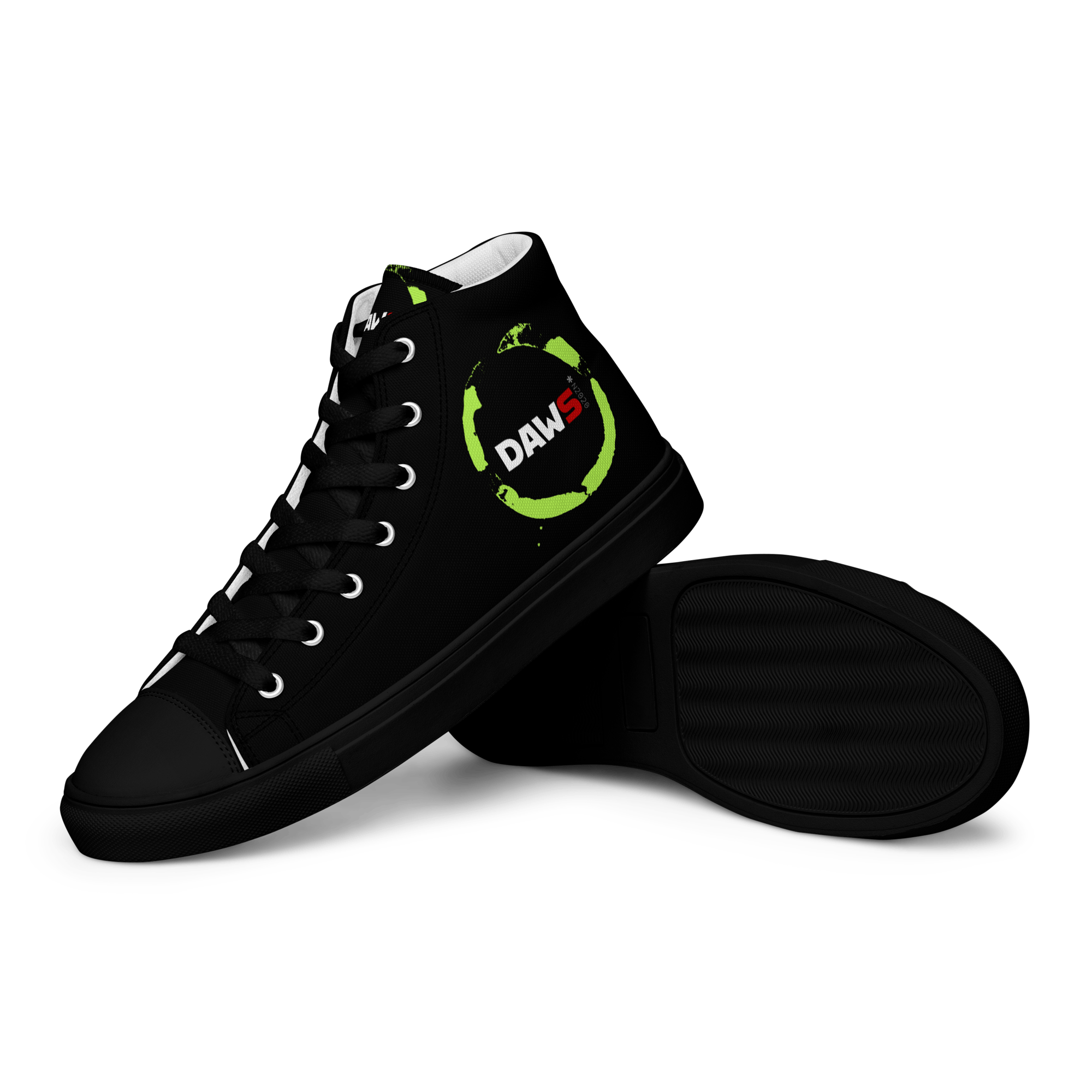 Zapatillas Lime Black Hombre | Negro & Lima color - Streetwear DAWS