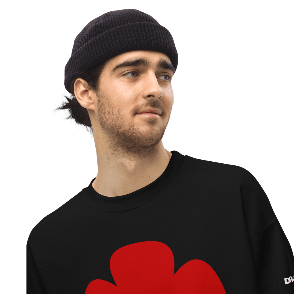 Sudadera Vera Redflower DAWS Basic unisex color - Streetwear DAWS