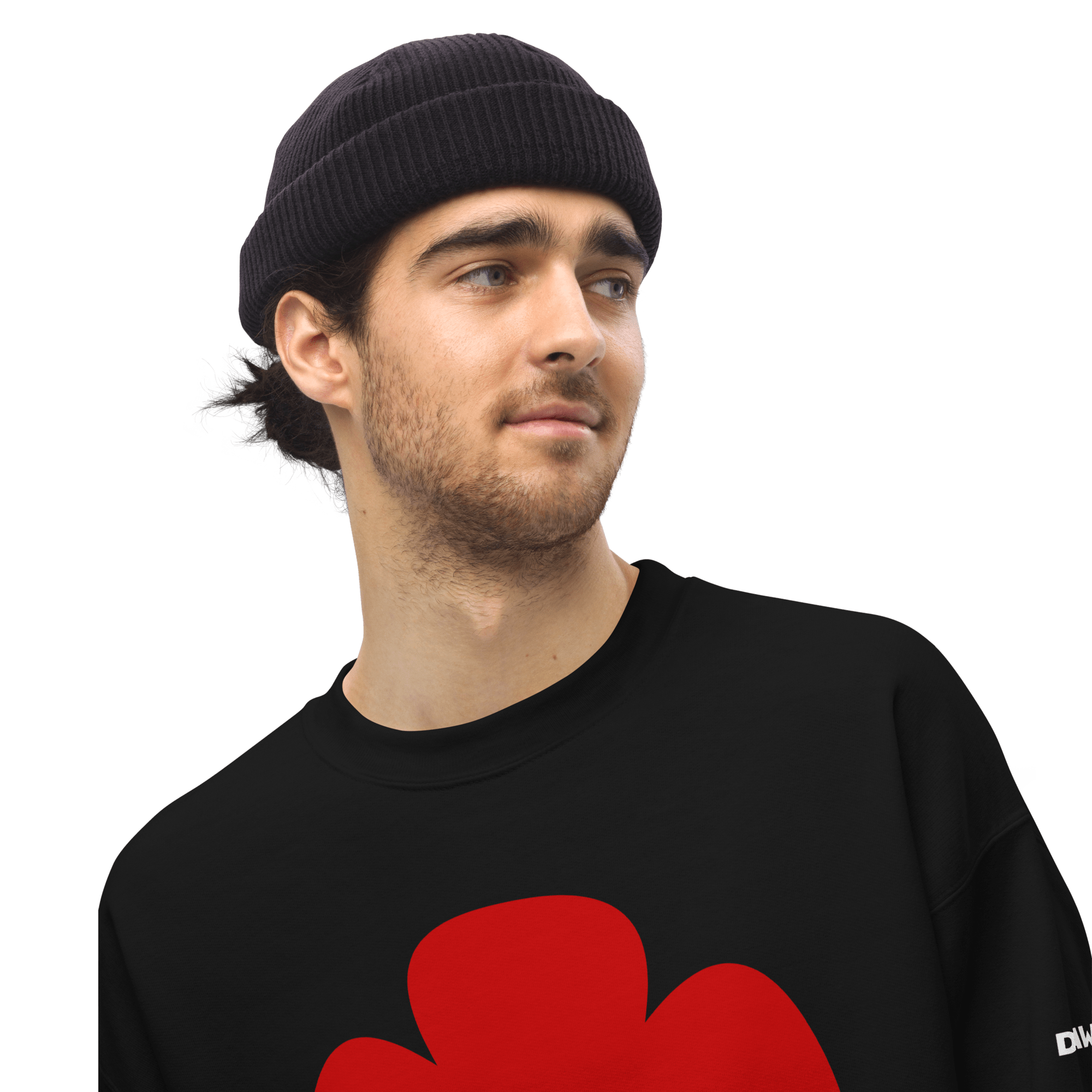 Sudadera Vera Redflower DAWS Basic unisex color - Streetwear DAWS