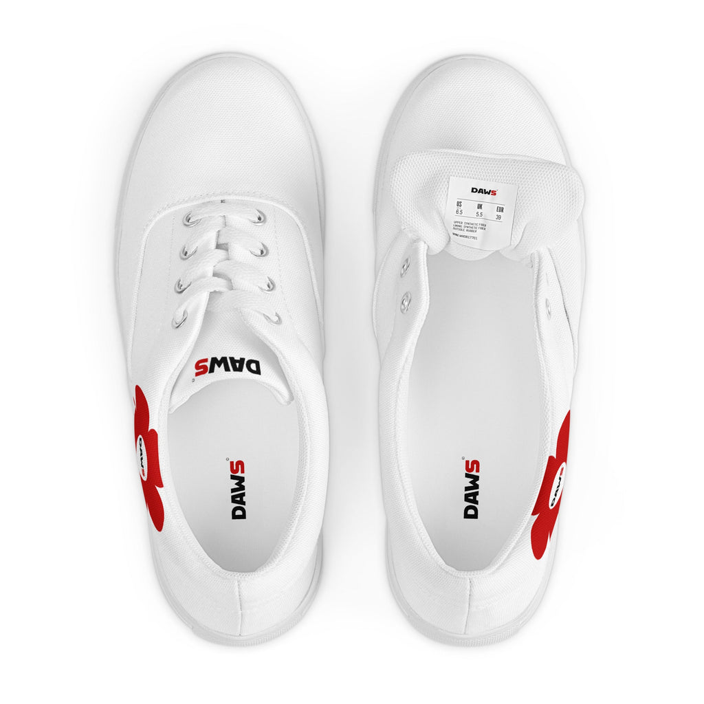 Zapatillas Sneakers Vera Redflower Hombre | Blanco & Rojo color - Streetwear DAWS