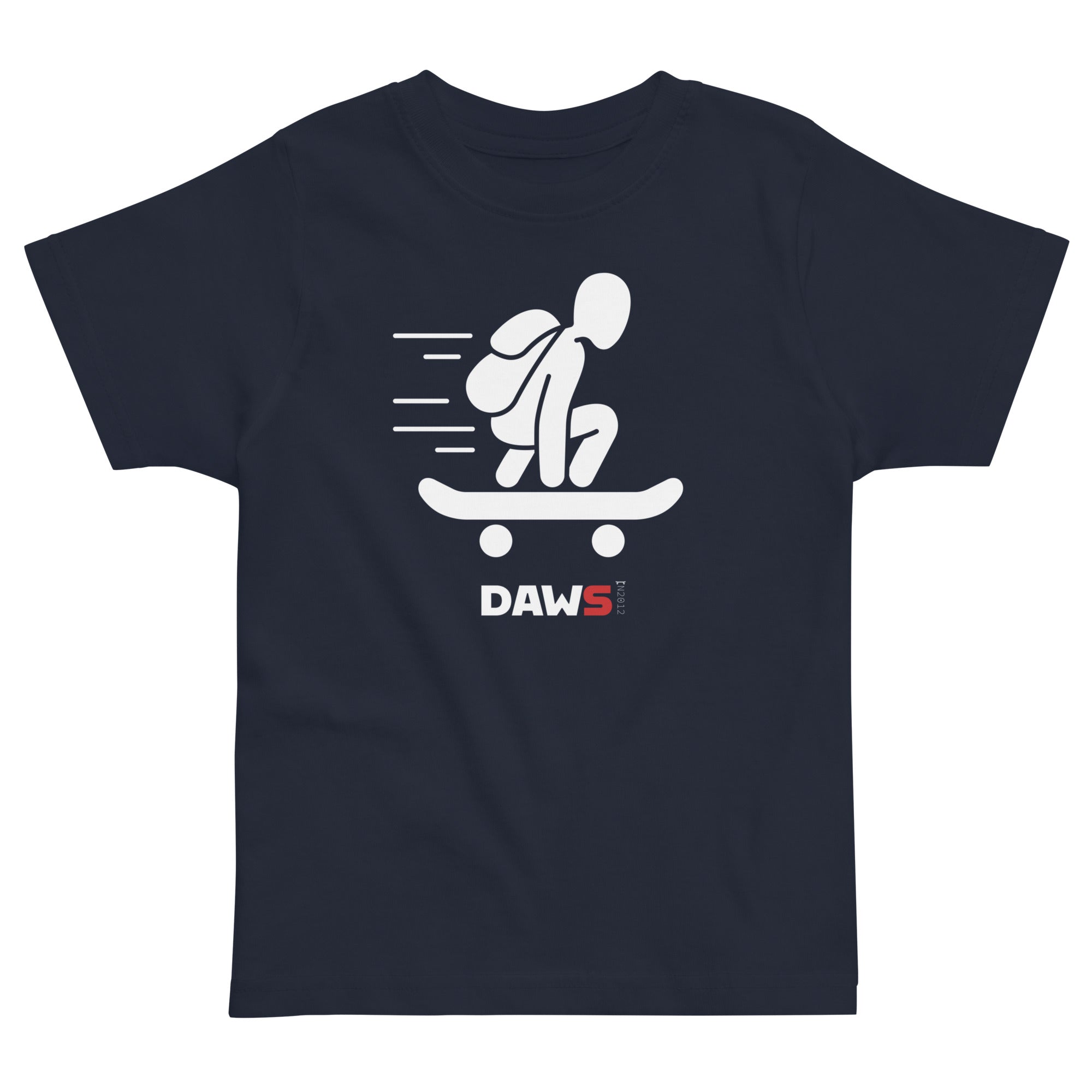 Camiseta Billy Skater N2012 White niños color - Streetwear DAWS