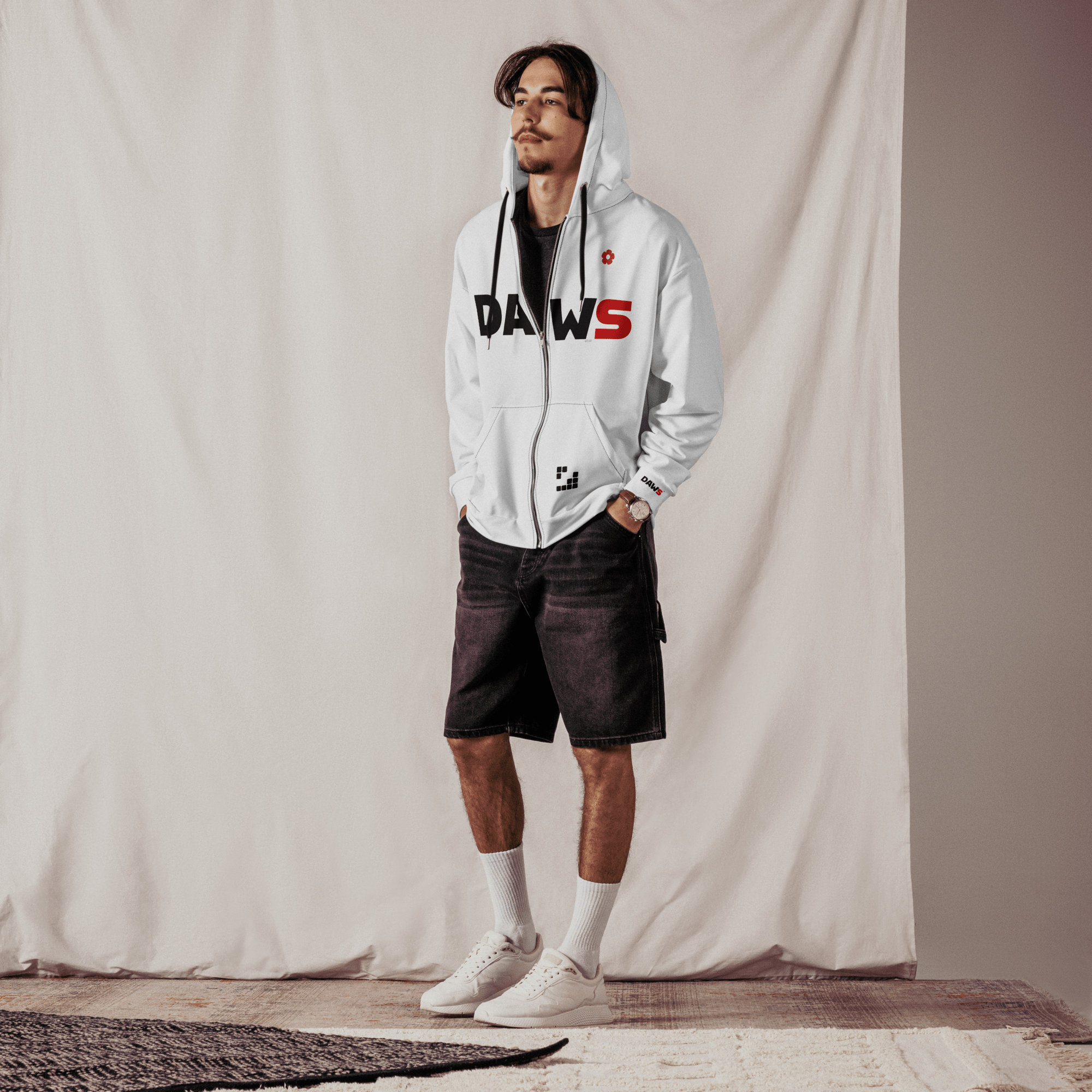 Sudadera Geometric Oeko - Tex 100 color - Streetwear DAWS