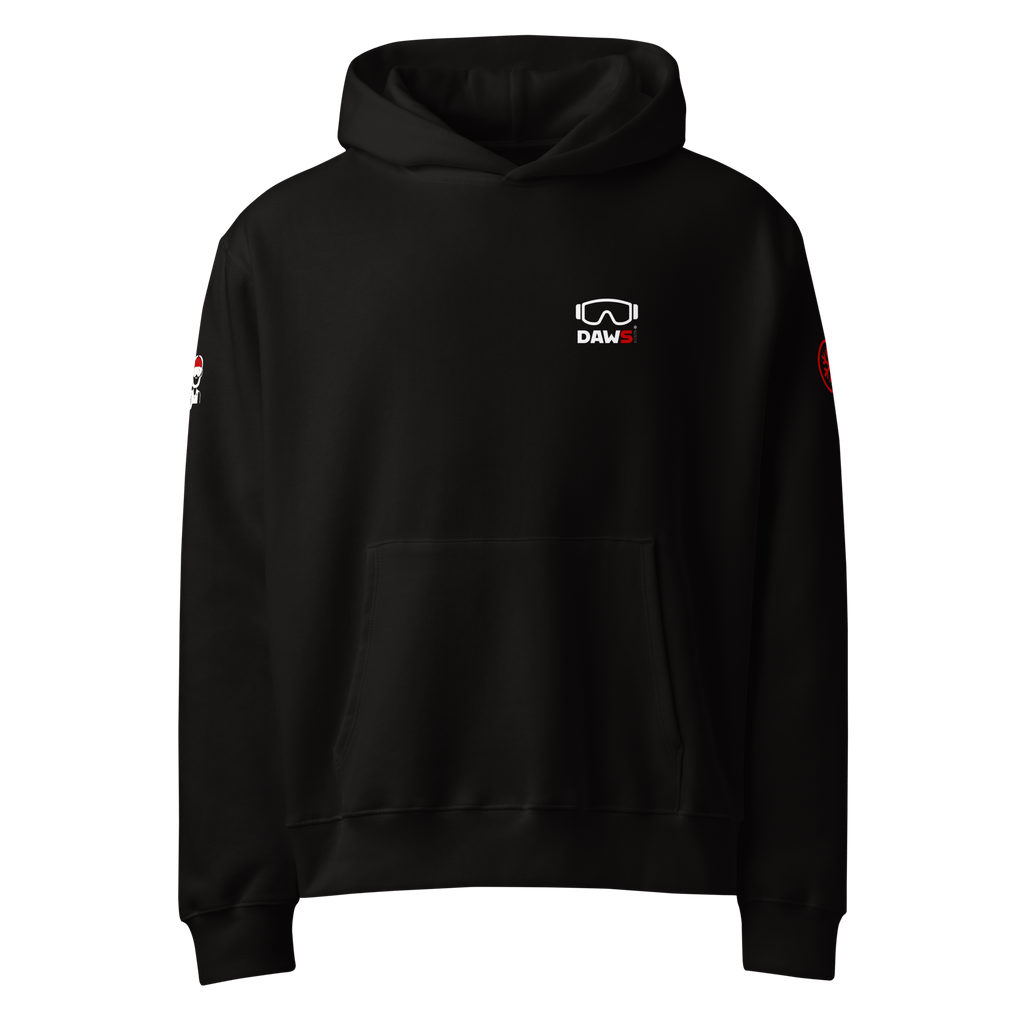 Sudadera Helmet Oversize Black Edition V1 N2020 color - Streetwear DAWS