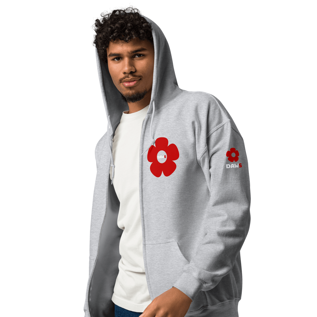 Sudadera Vera Redflower DAWS Open color - Streetwear DAWS