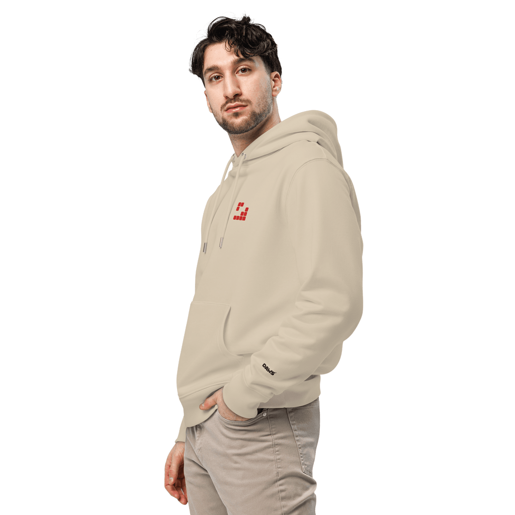 Sudadera Geometric con capucha esencial eco unisex color - Streetwear DAWS