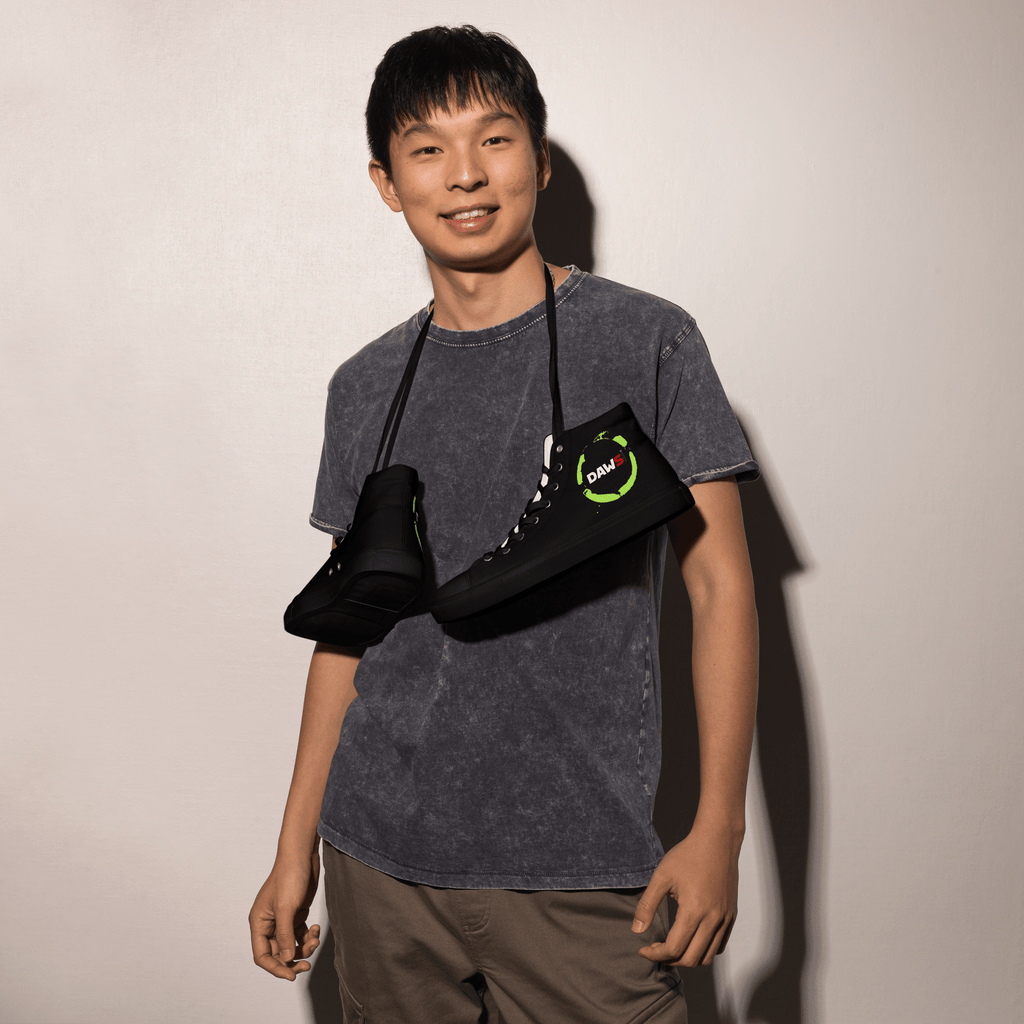 Zapatillas Lime Black Hombre | Negro & Lima color - Streetwear DAWS