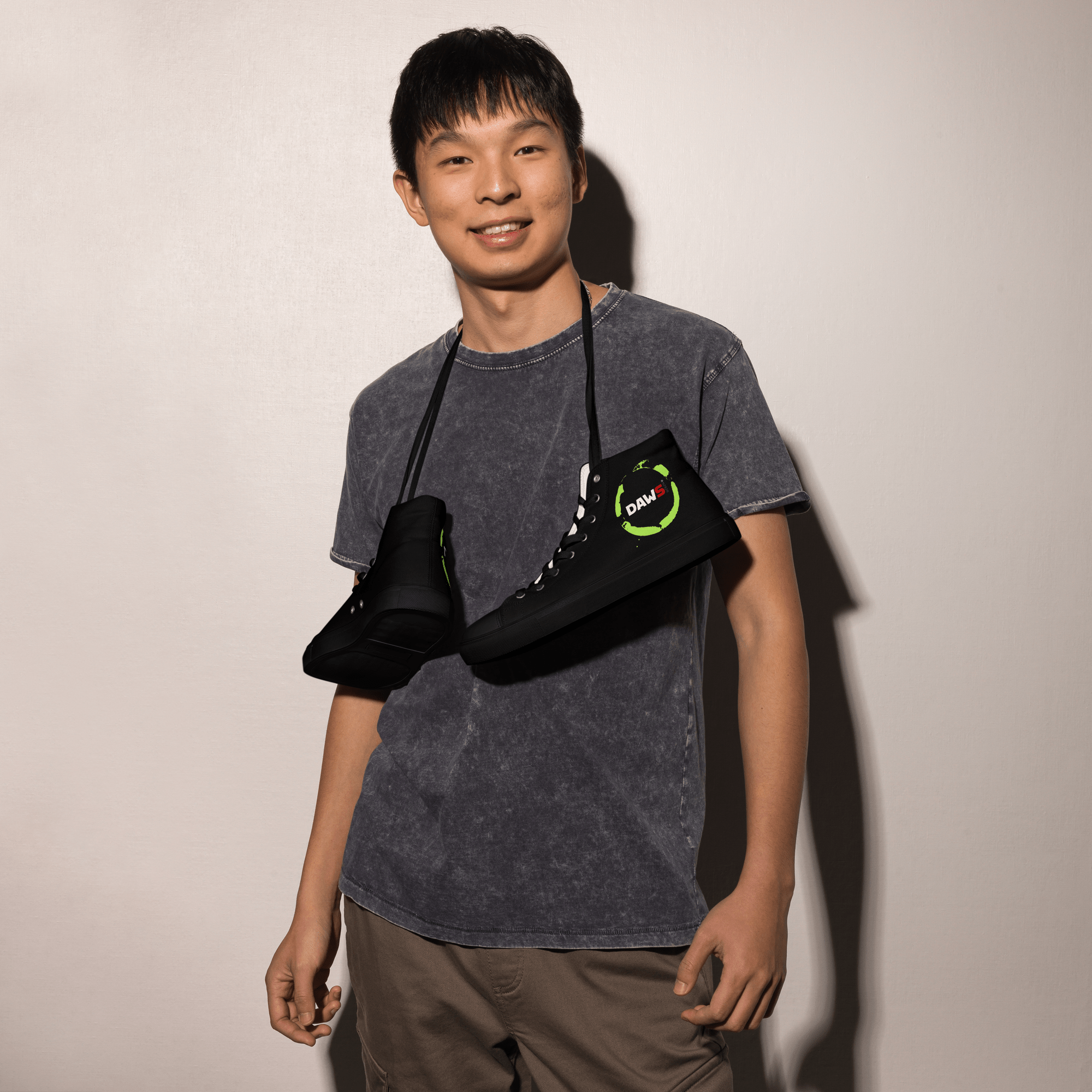 Zapatillas Lime Black Hombre | Negro & Lima color - Streetwear DAWS