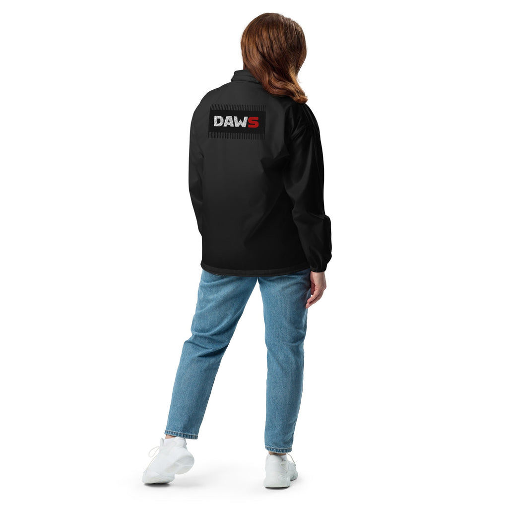 Chaqueta Windbreaker Black unisex color - Streetwear DAWS