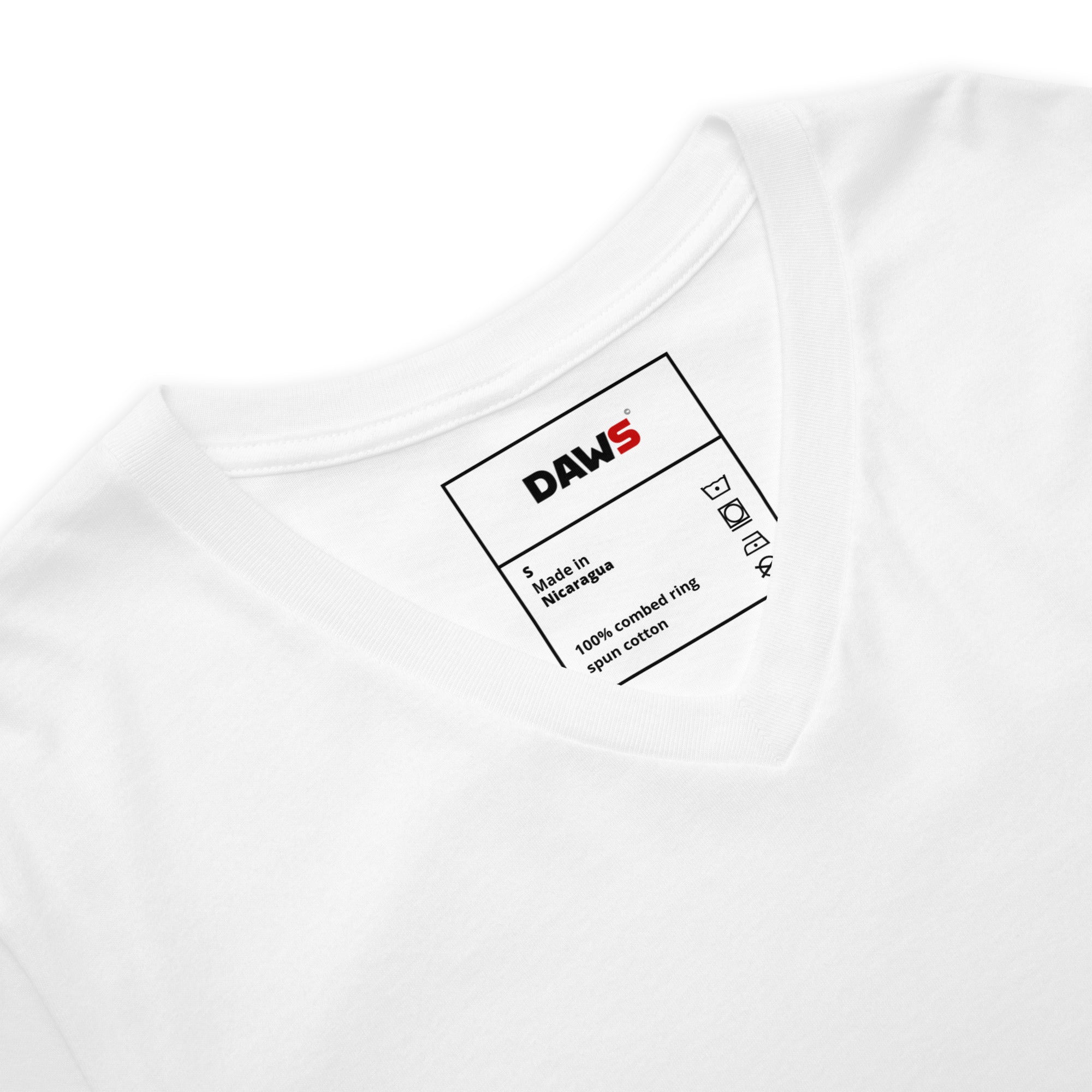 Camiseta Vera Redflower V Line color - Streetwear DAWS