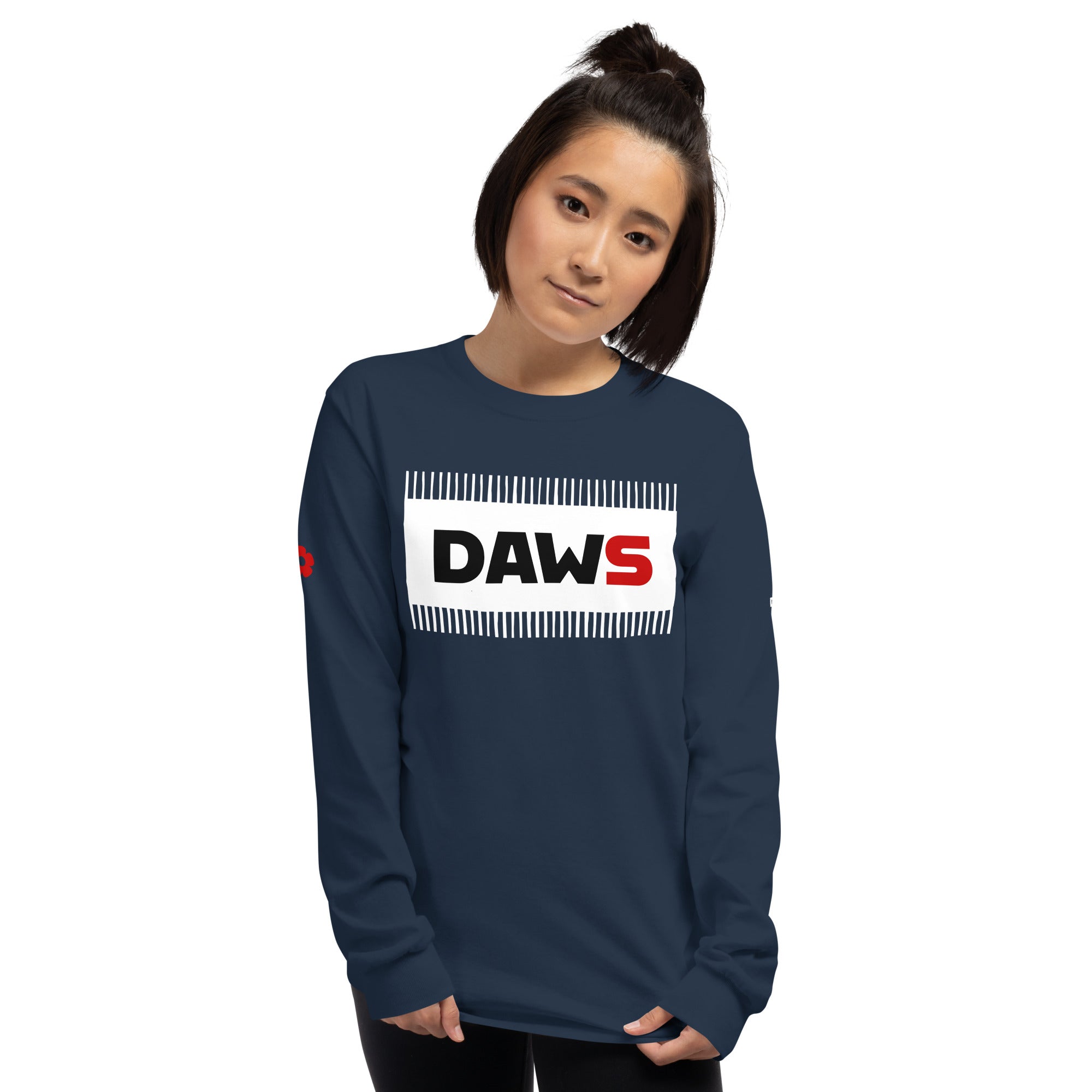 Camiseta Stam White manga larga color - Streetwear DAWS