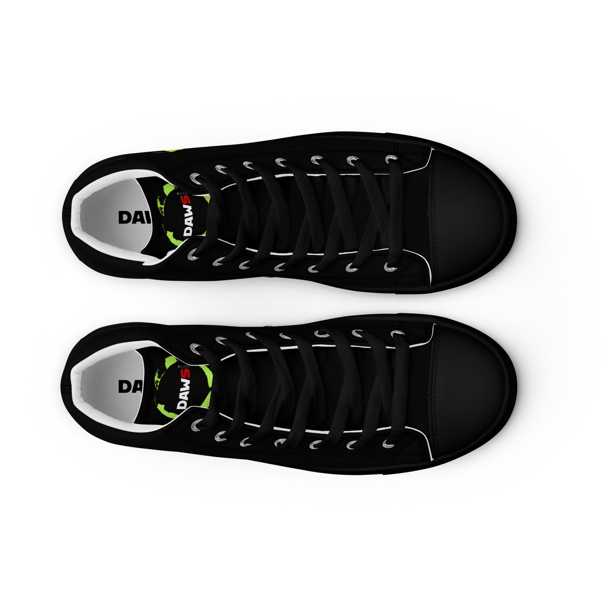 Zapatillas Lime Black Hombre | Negro & Lima color - Streetwear DAWS