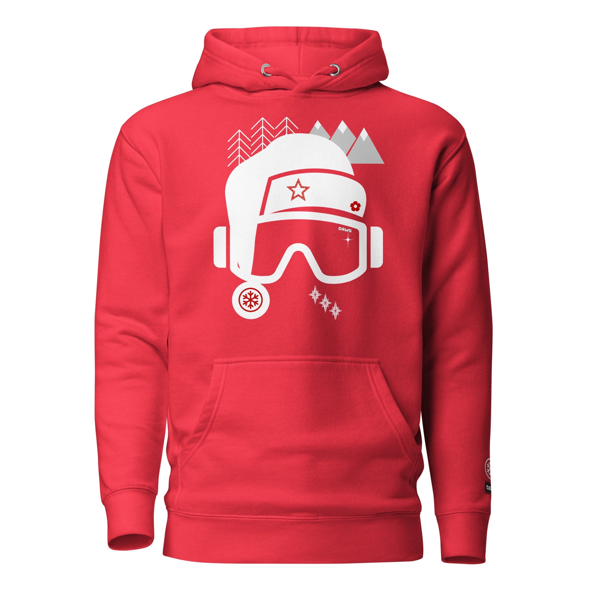 Sudadera Navidad DAWS con capucha unisex color - Streetwear DAWS