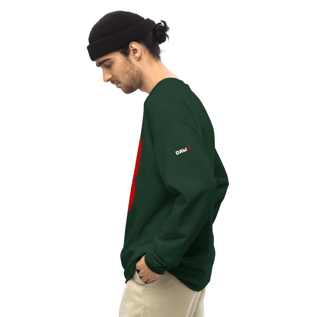 Sudadera Vera Redflower DAWS Basic unisex color - Streetwear DAWS