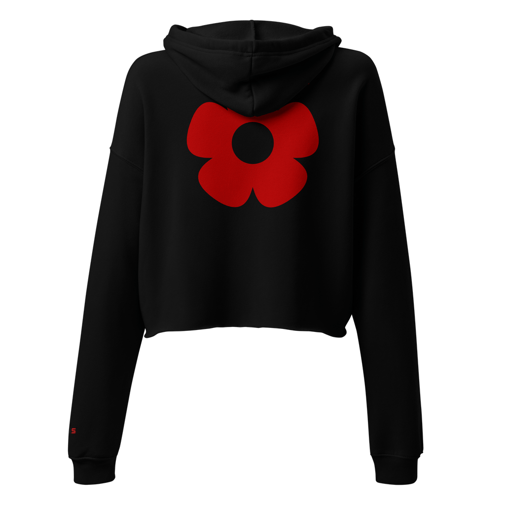 Sudadera corta Vera Redflower DAWS color - Streetwear DAWS