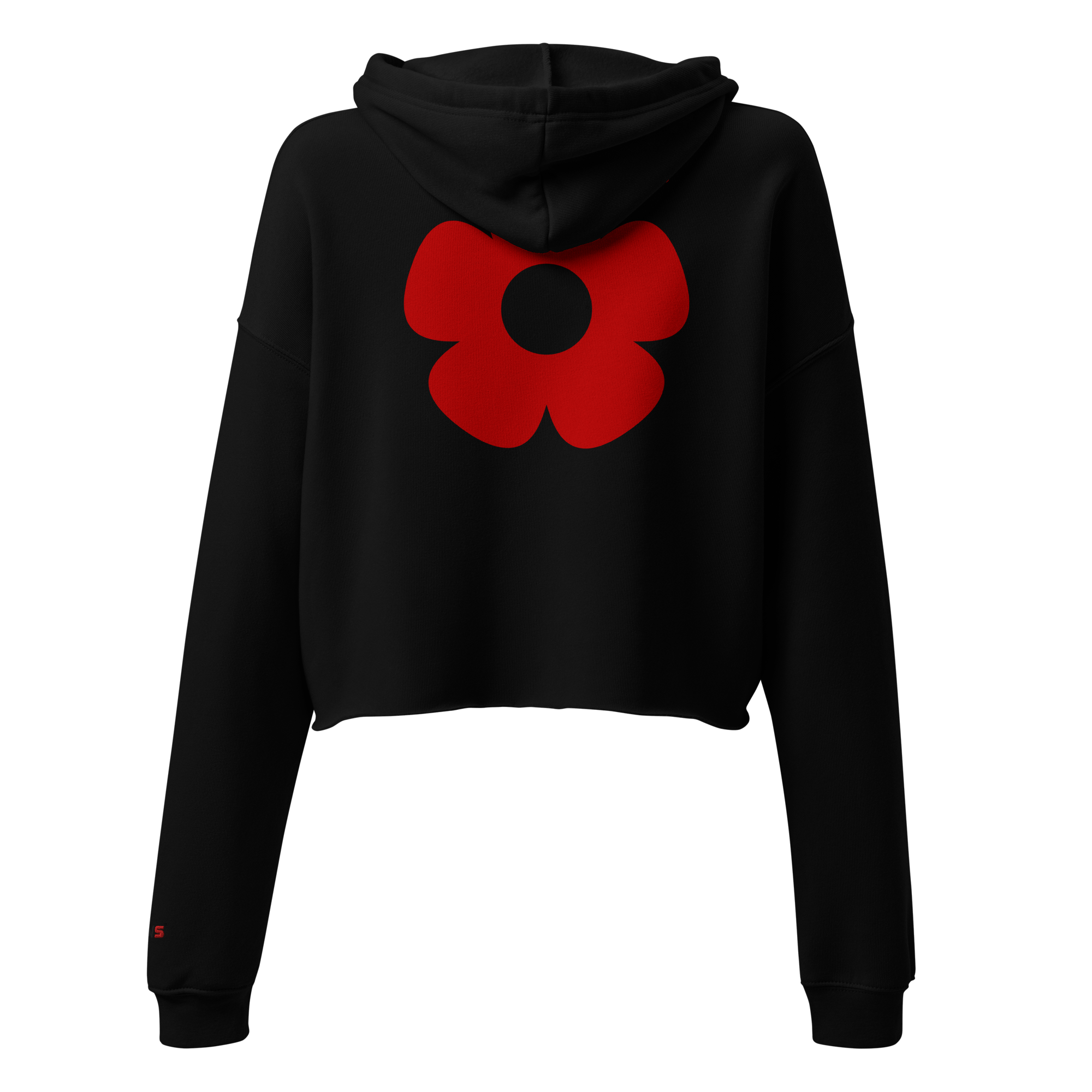 Sudadera corta Vera Redflower DAWS color - Streetwear DAWS
