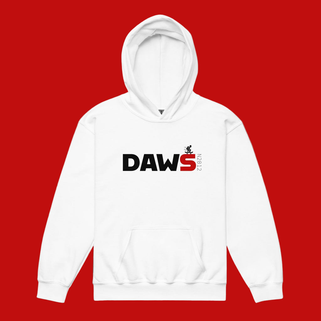 Sudadera Billy Skater N2012 Saul White unisex color - Streetwear DAWS