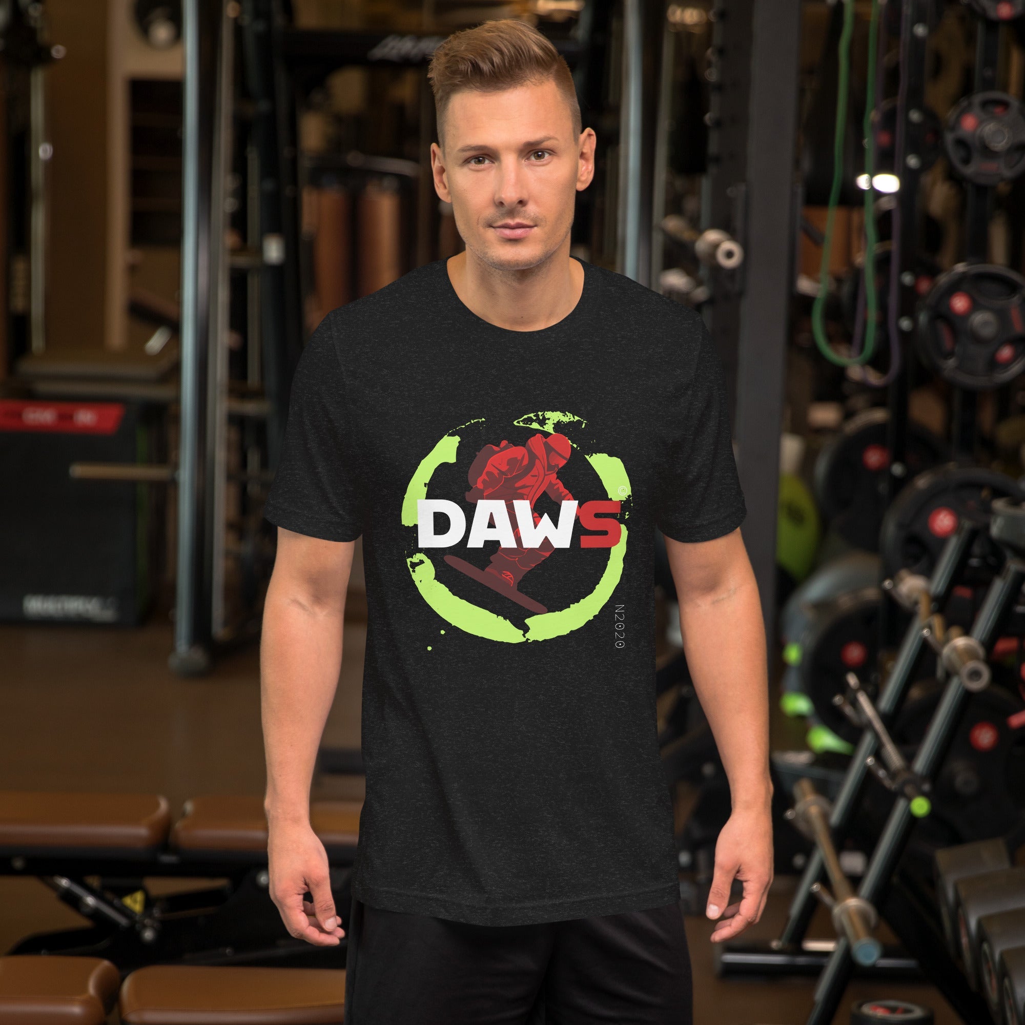 Camiseta Descent Lime N2020 unisex color - Streetwear DAWS