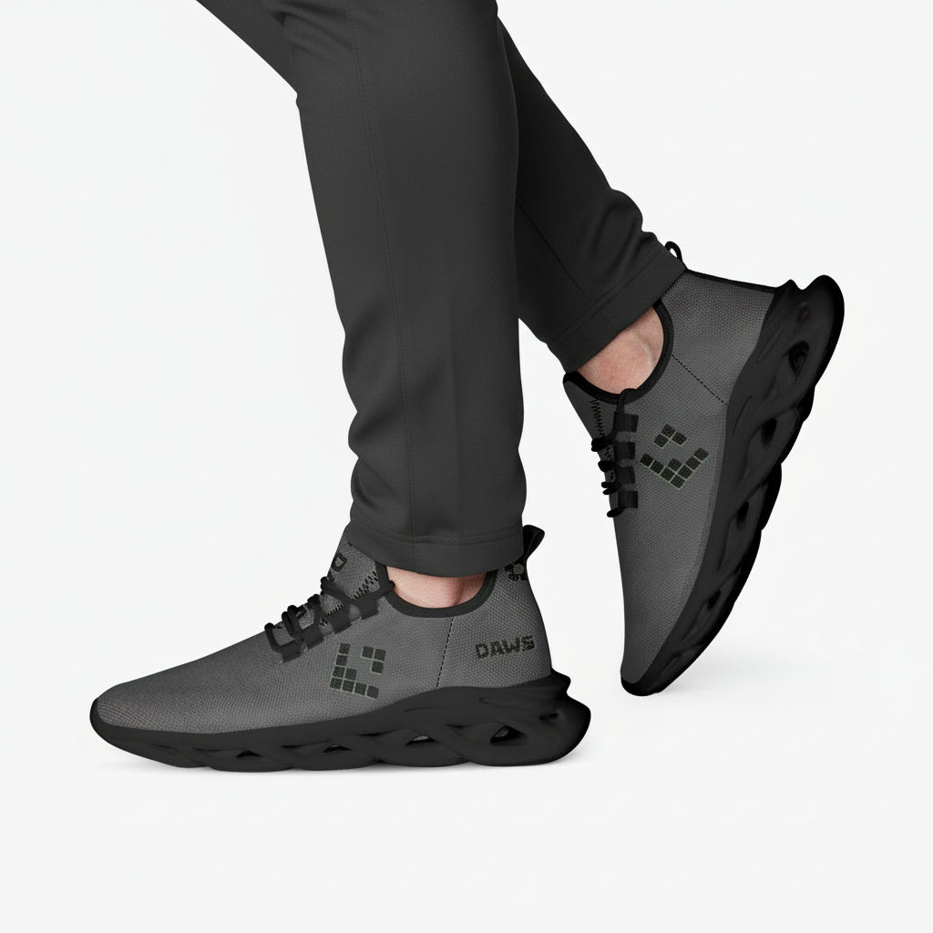 Zapatillas Nite Geo - Carbon Black color - Streetwear DAWS