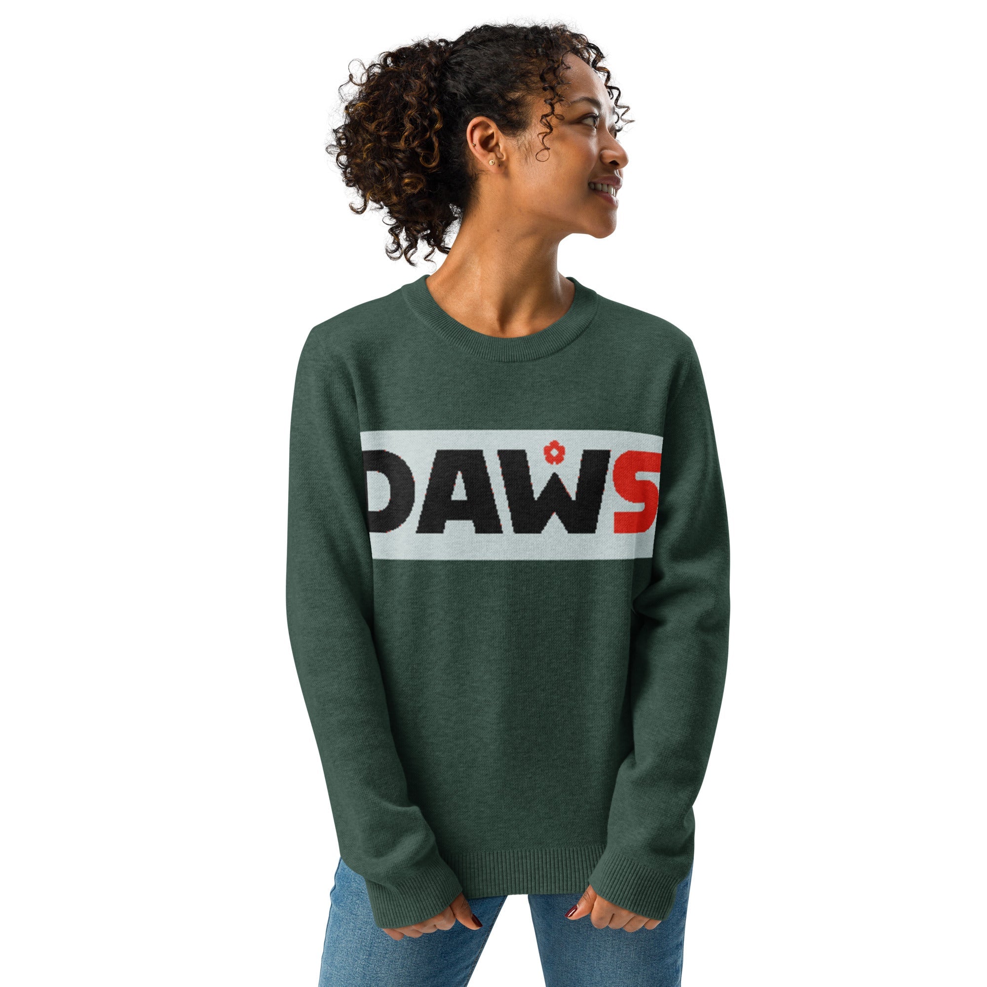 Jersey de punto ANDREW Green Old Course DAWS con cuello redondo color - Streetwear DAWS