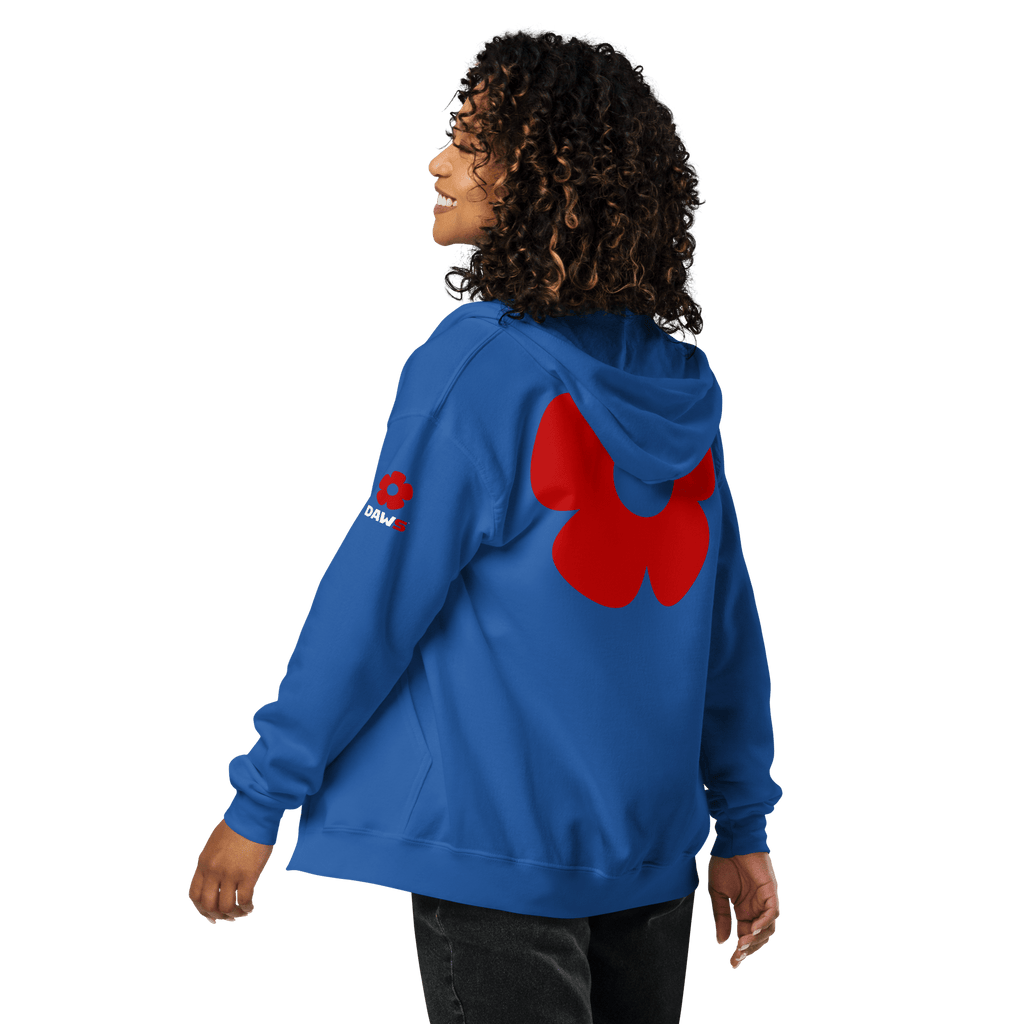 Sudadera Vera Redflower DAWS Open color - Streetwear DAWS