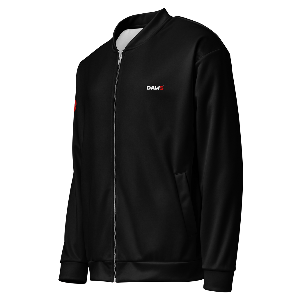 Chaqueta Bomber All Over Negra unisex color - Streetwear DAWS