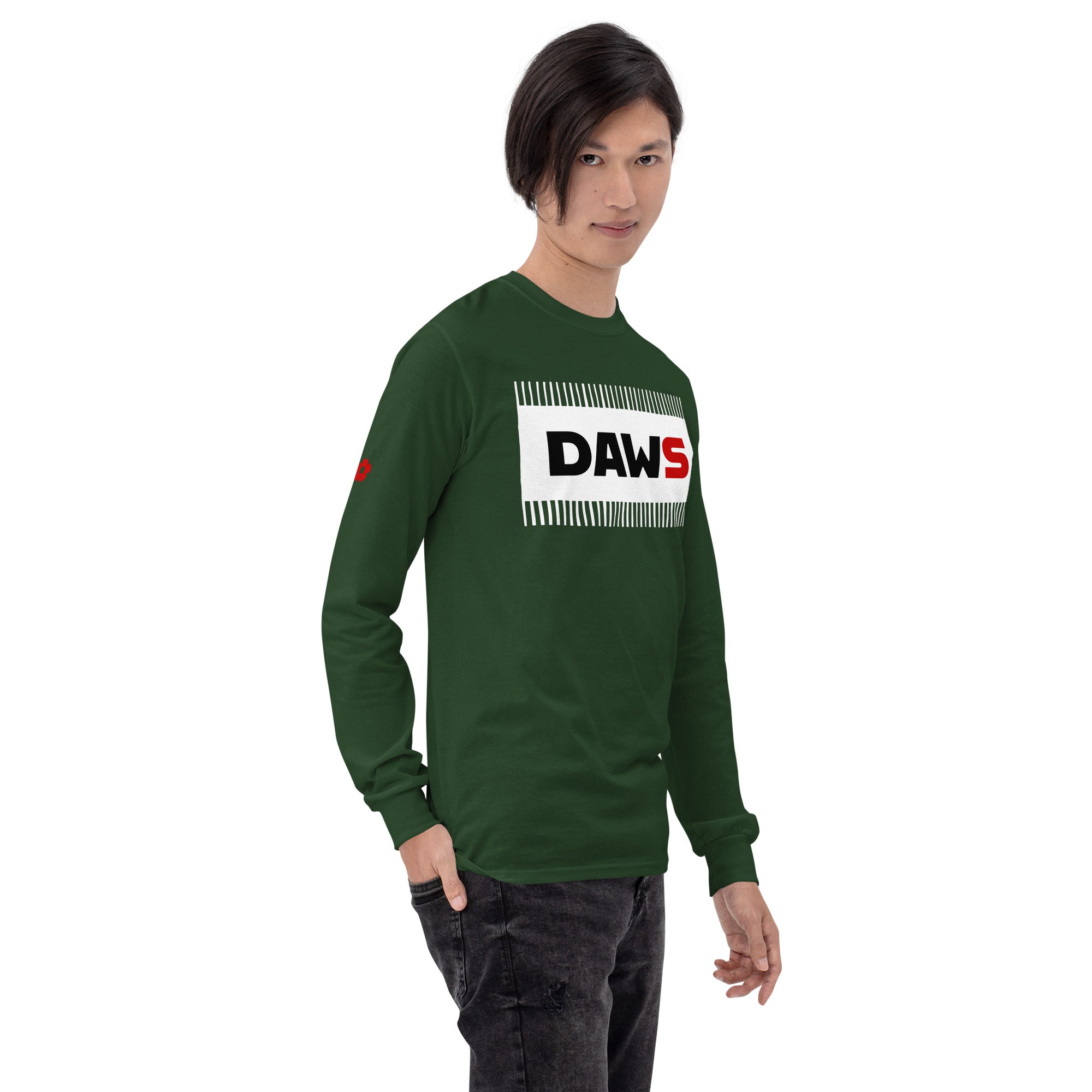 Camiseta Stam White manga larga color - Streetwear DAWS