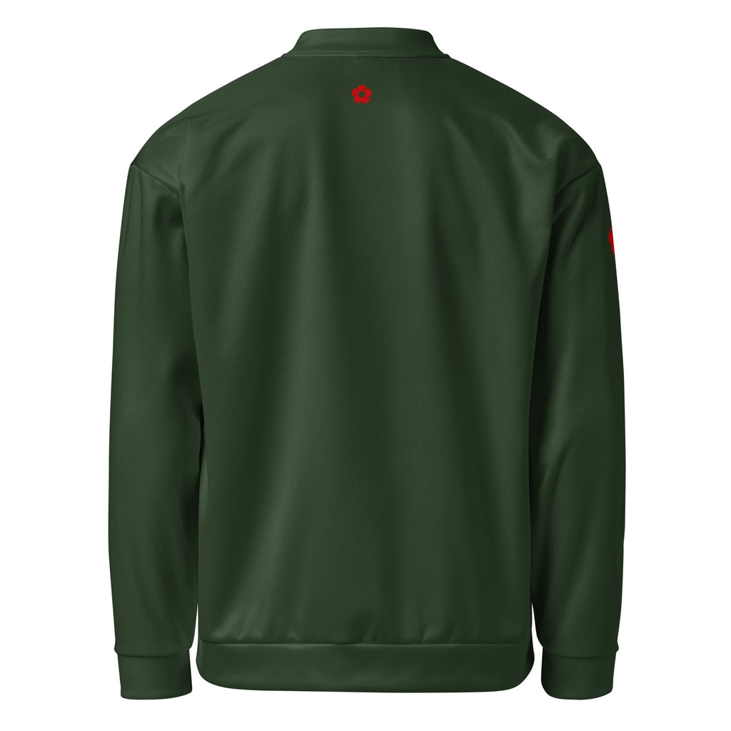 Chaqueta Bomber All Over Verde unisex color - Streetwear DAWS