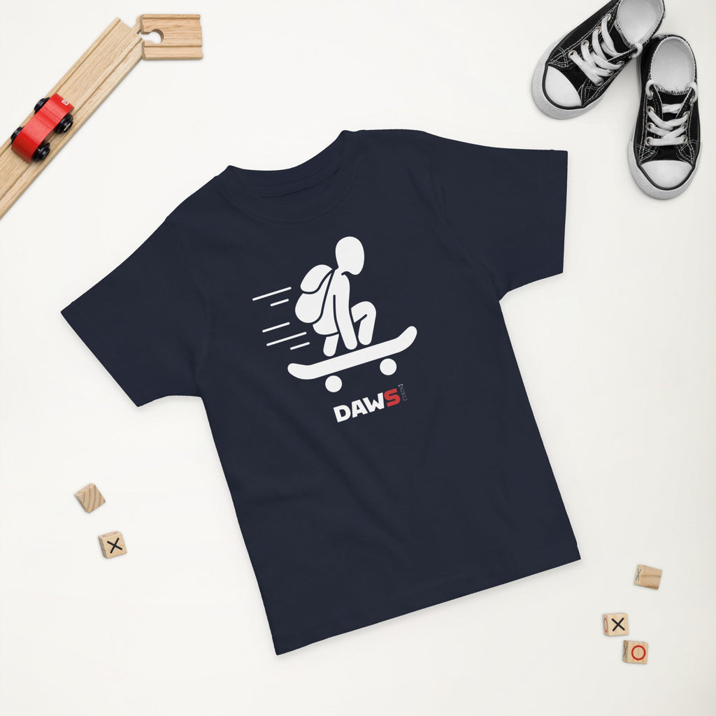 Camiseta Billy Skater N2012 White niños color - Streetwear DAWS