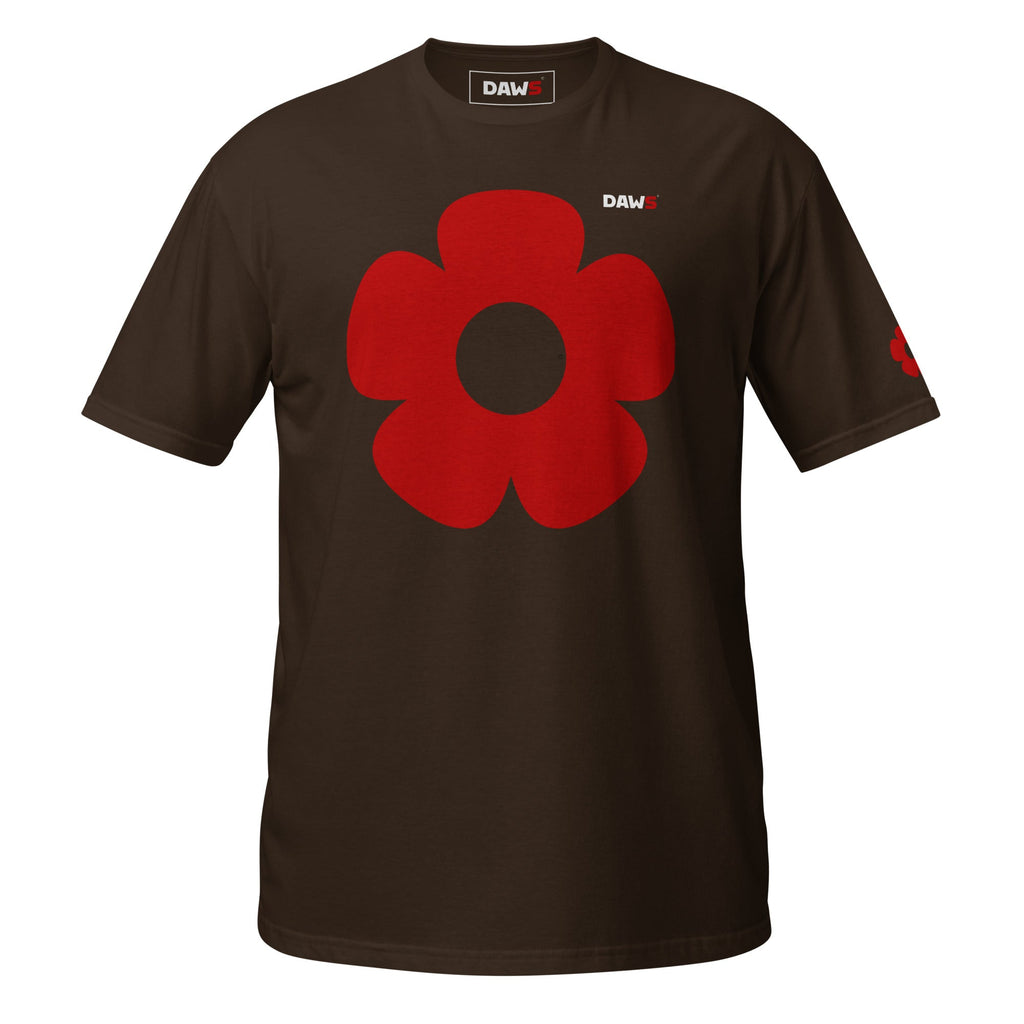 Camiseta Vera Redflower Softstyle unisex color - Streetwear DAWS