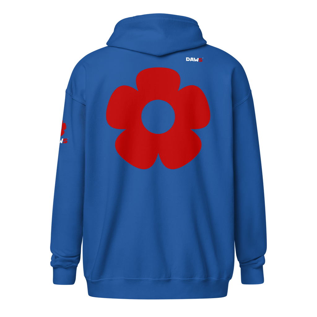 Sudadera Vera Redflower DAWS Open color - Streetwear DAWS