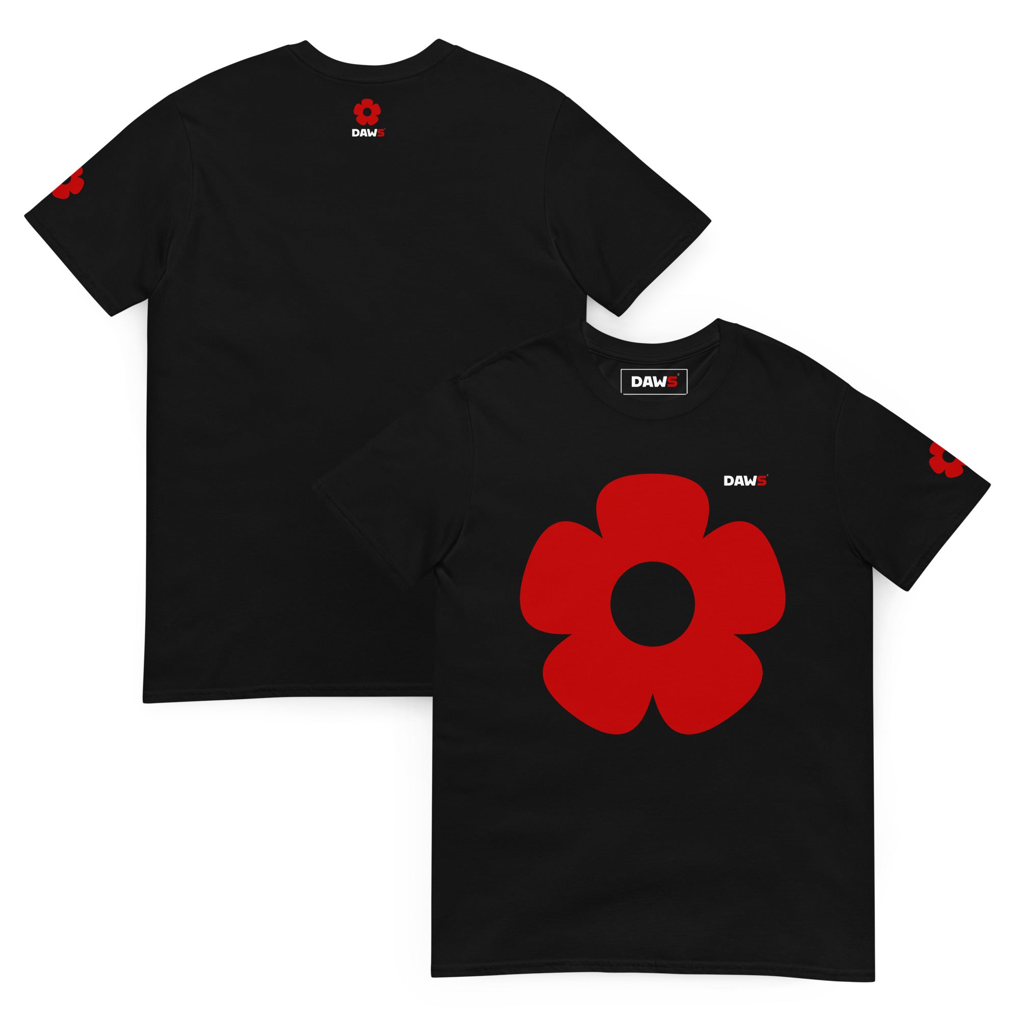 Camiseta Vera Redflower Softstyle unisex color - Streetwear DAWS
