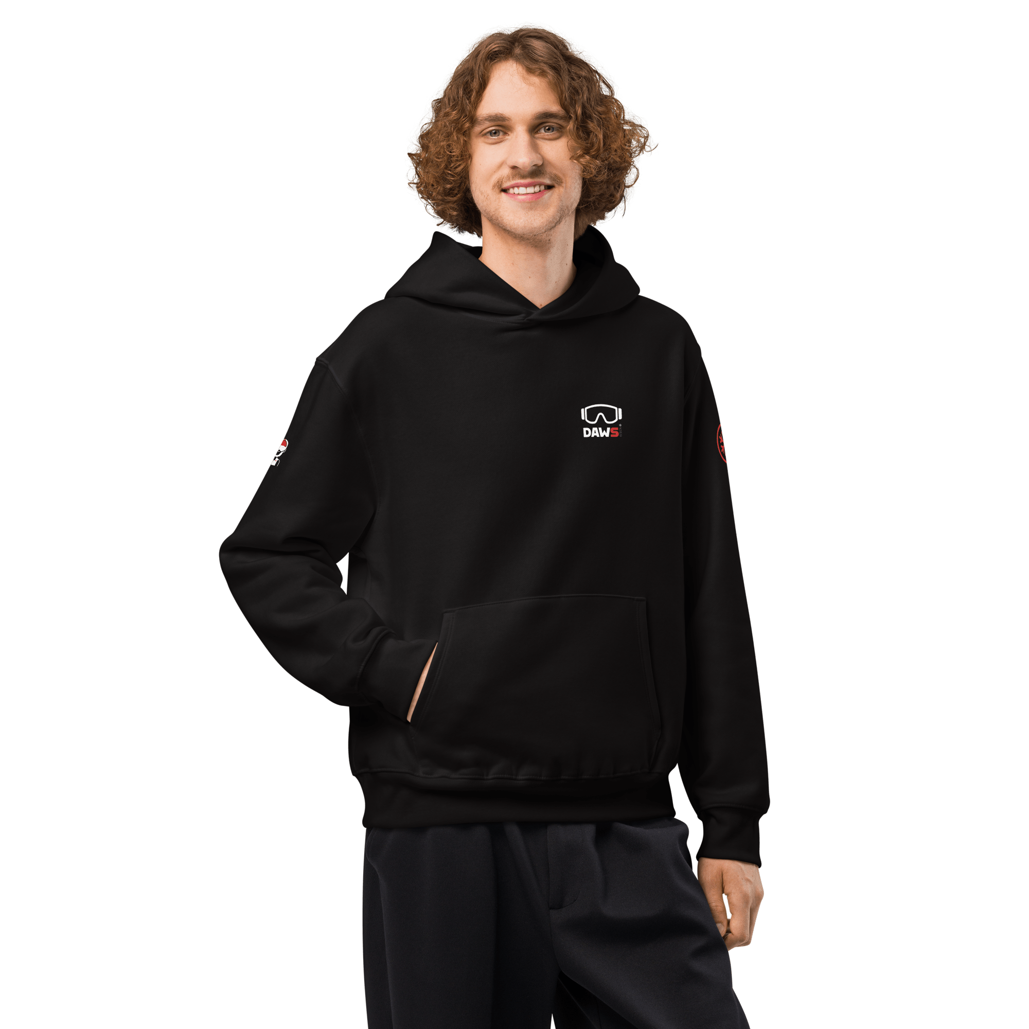 Sudadera Helmet Oversize Black Edition V1 N2020 color - Streetwear DAWS