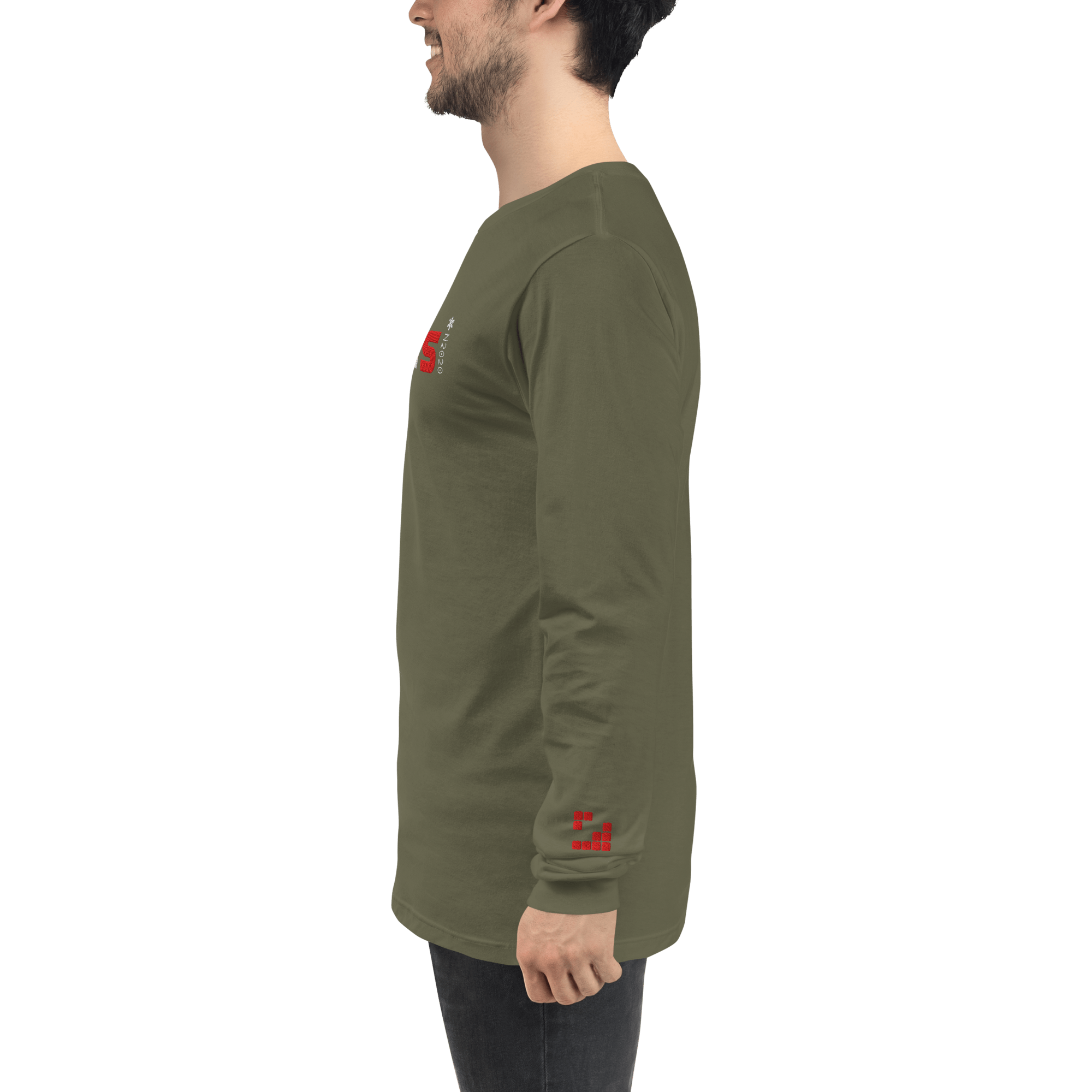 Camiseta Mad Tom N2020 Bordada manga larga unisex color - Streetwear DAWS