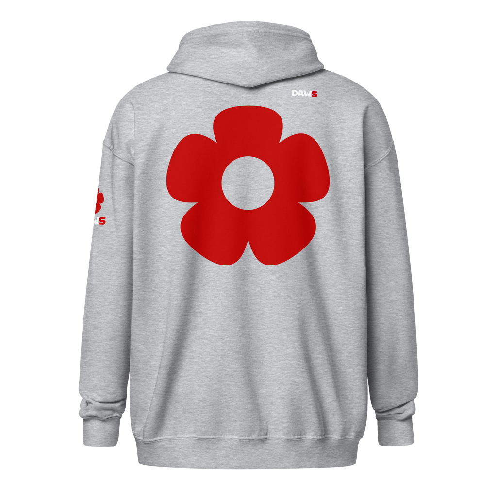 Sudadera Vera Redflower DAWS Open color - Streetwear DAWS