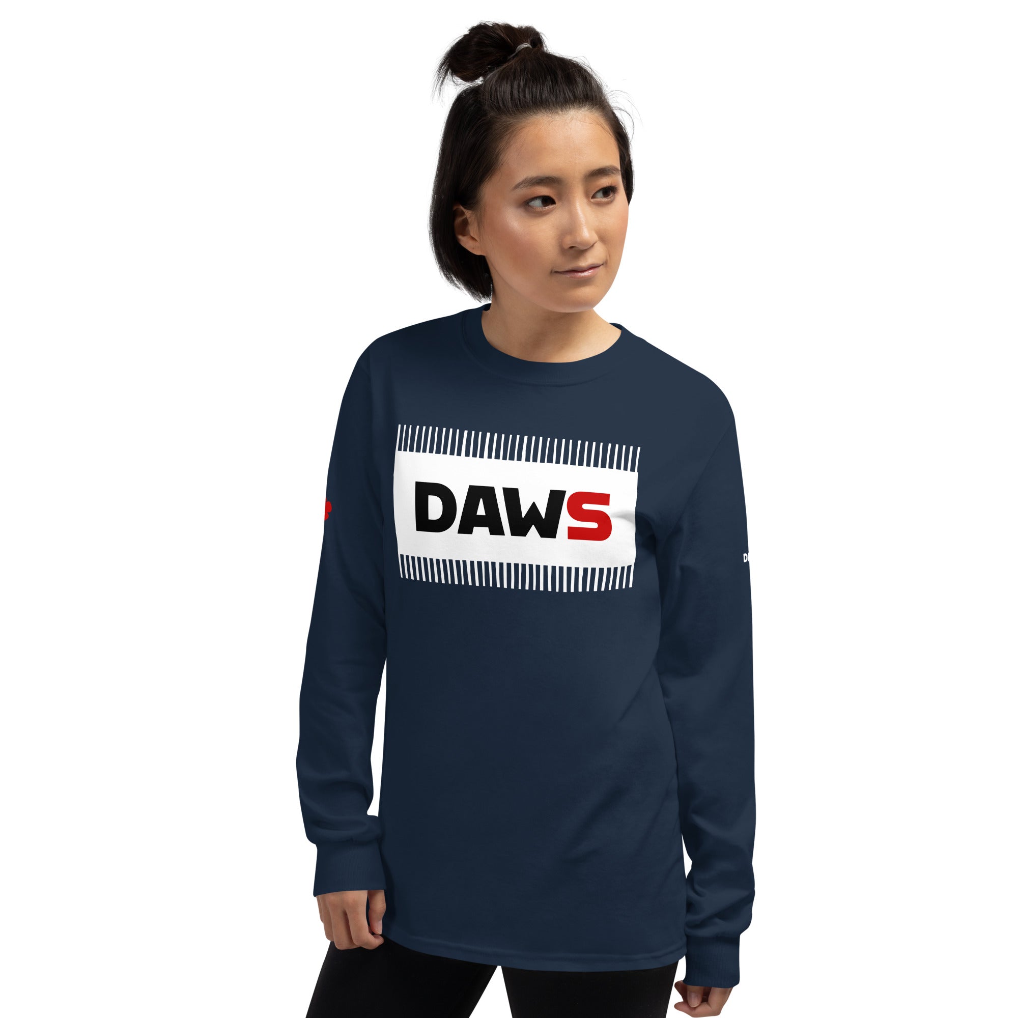 Camiseta Stam White manga larga color - Streetwear DAWS